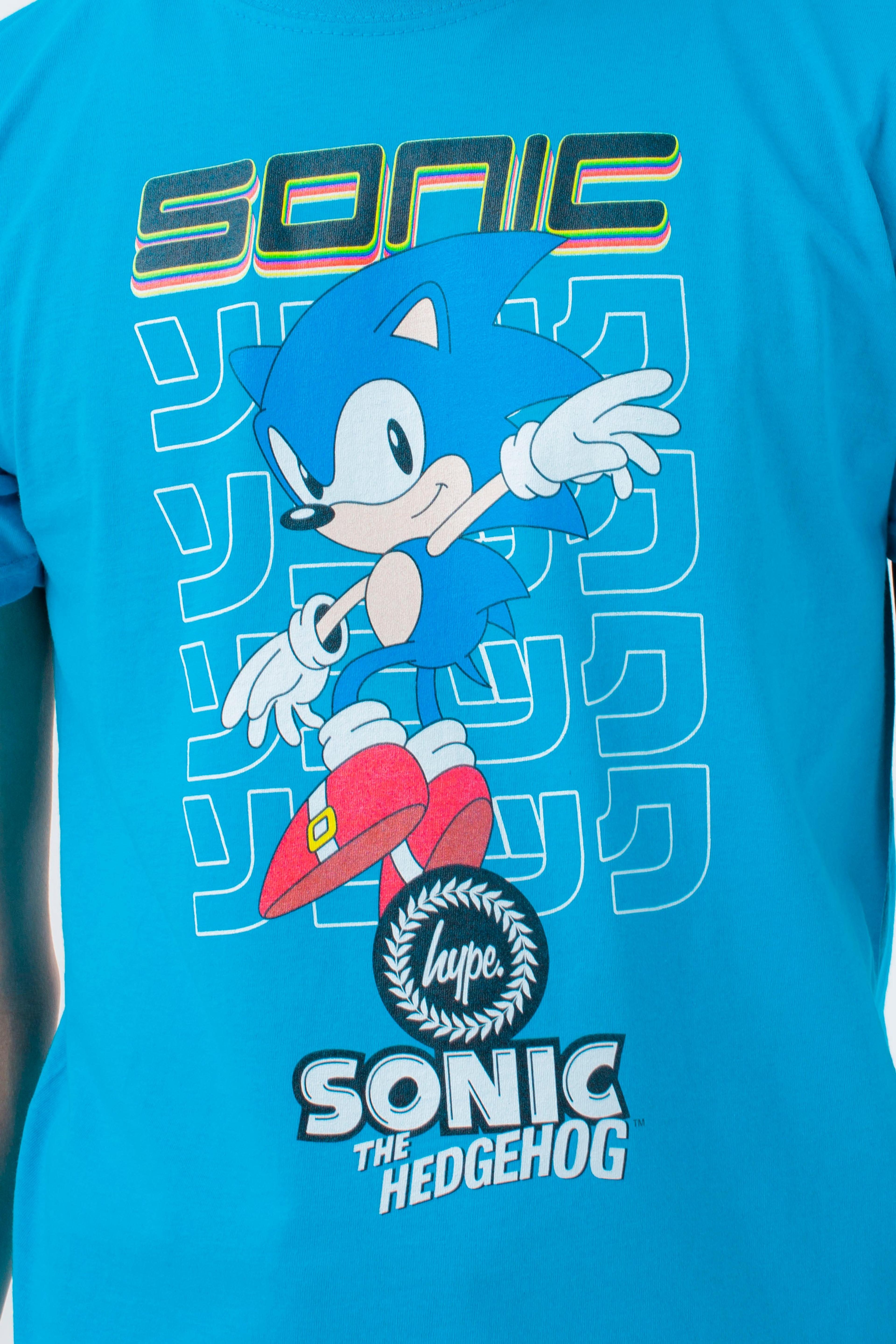 Alternate View 4 of HYPE X SONIC KIDS BLUE SONIC CHECKERBOARD T-SHIRT