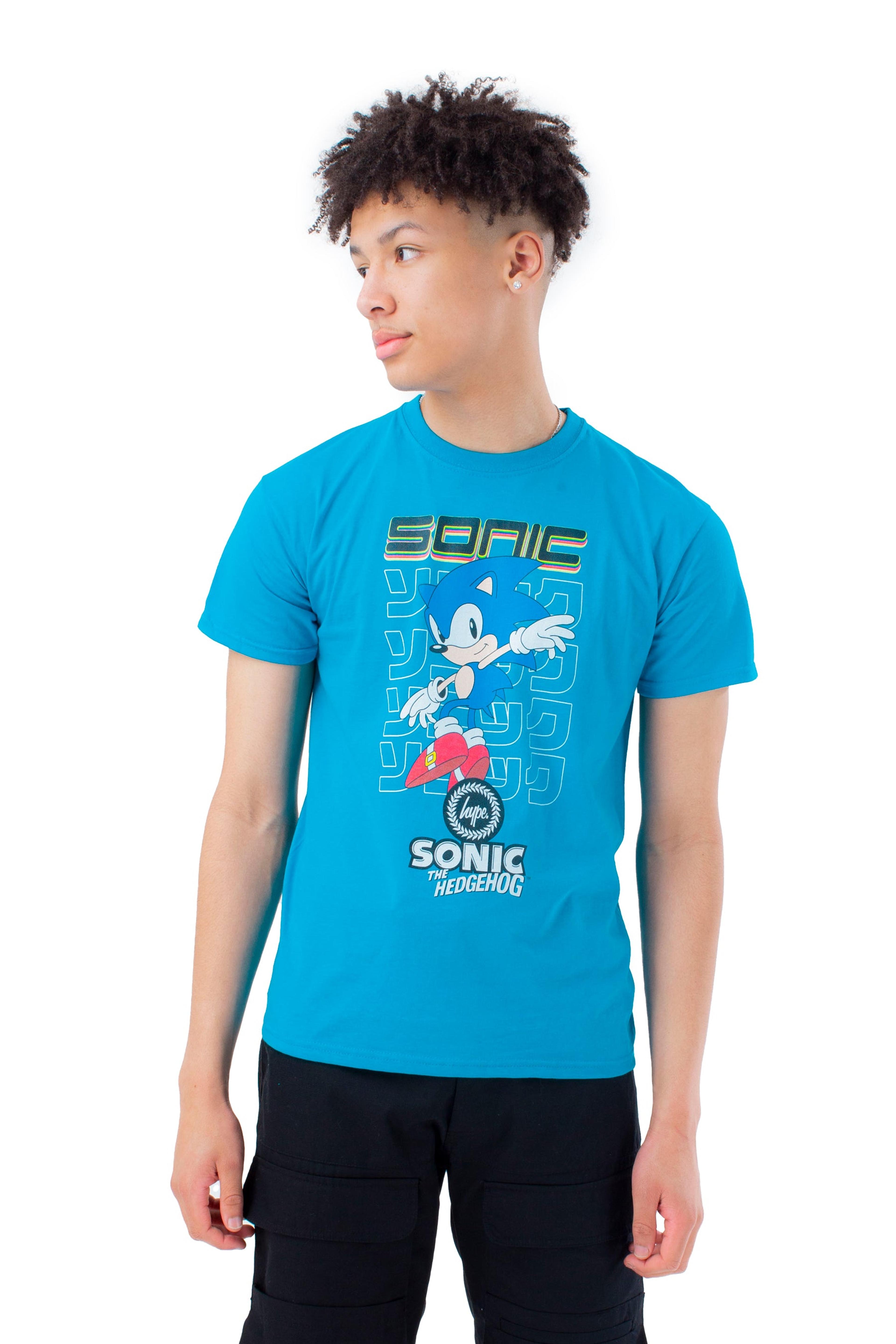 Alternate View 5 of HYPE X SONIC KIDS BLUE SONIC CHECKERBOARD T-SHIRT