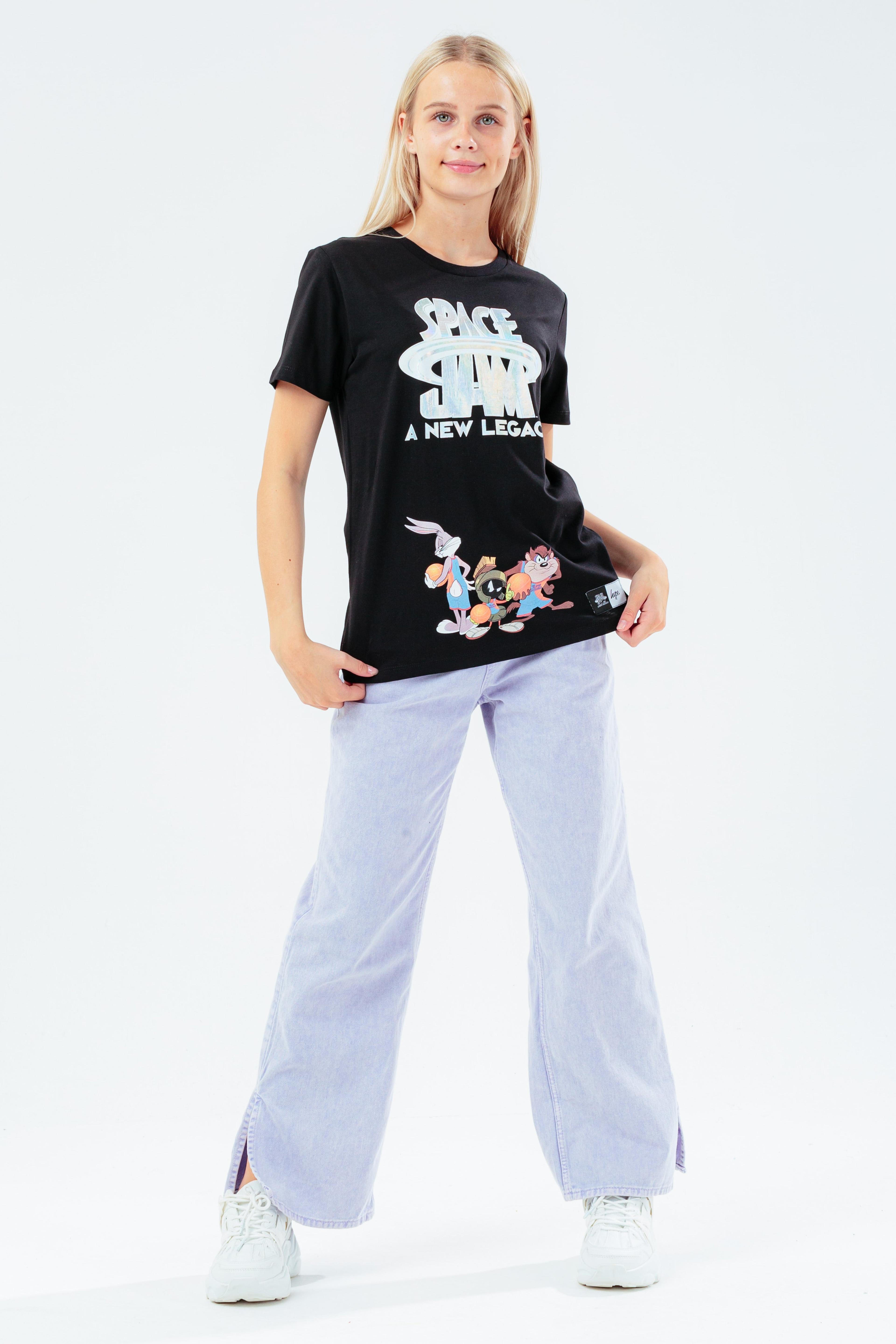 Alternate View 2 of SPACE JAM X HYPE. HOLOGRAPHIC TOON SQUAD GIRLS T-SHIRT