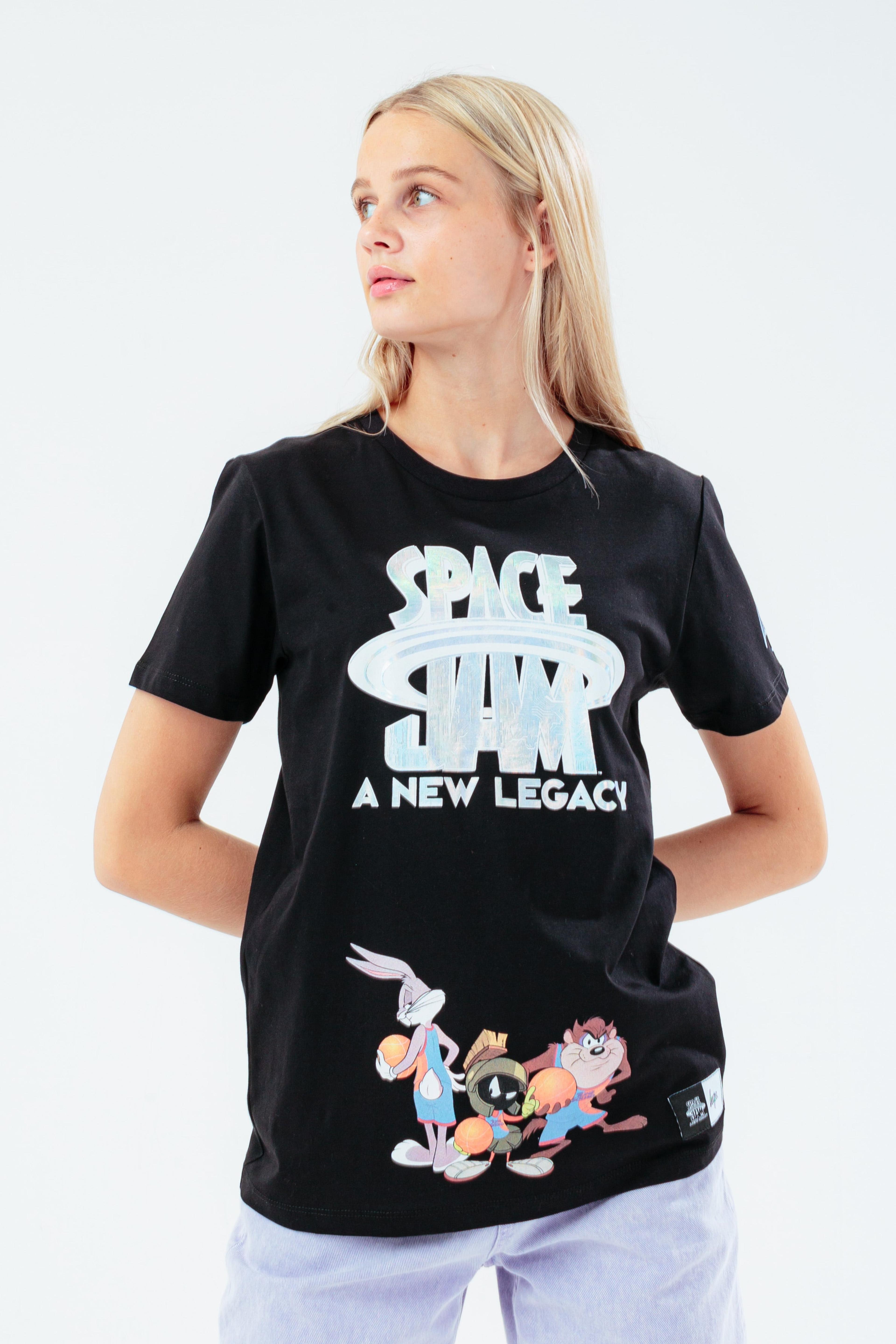 SPACE JAM X HYPE. HOLOGRAPHIC TOON SQUAD GIRLS T-SHIRT