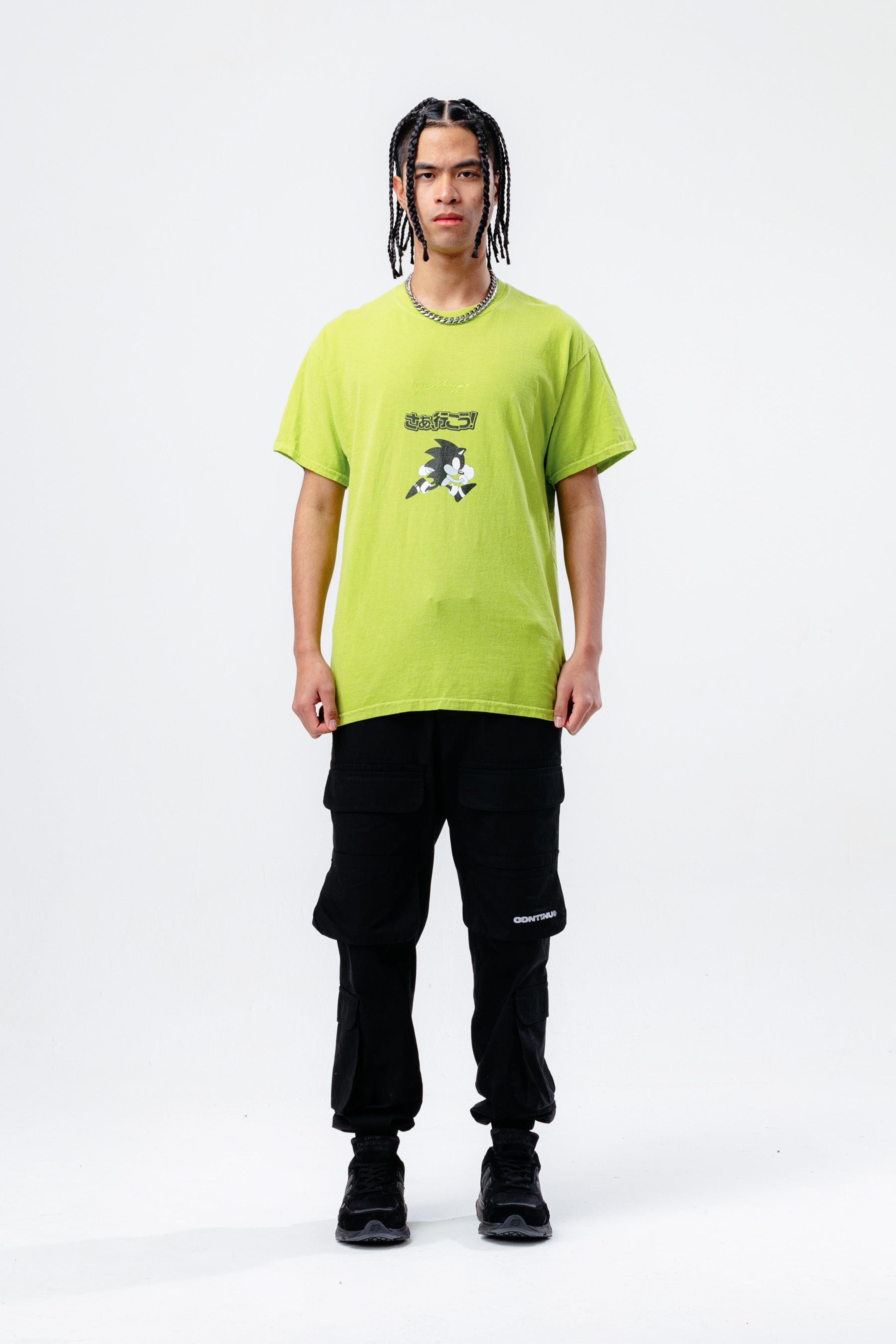 Alternate View 1 of HYPE X SONIC ADULTS LIME SONIC GRAPHIC T-SHIRT