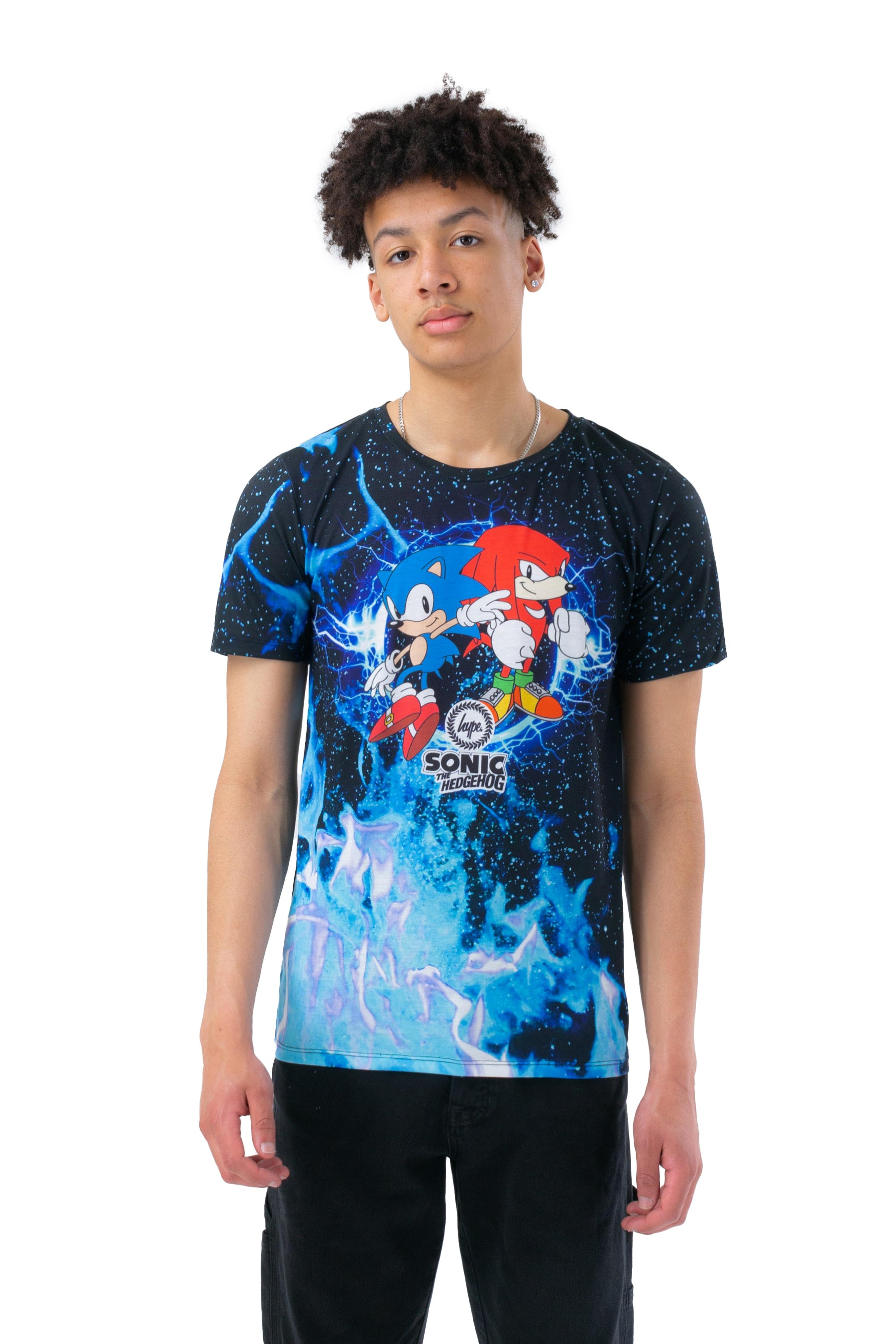 Alternate View 5 of HYPE X SONIC BOYS BLUE SONIC FIRE RING T-SHIRT