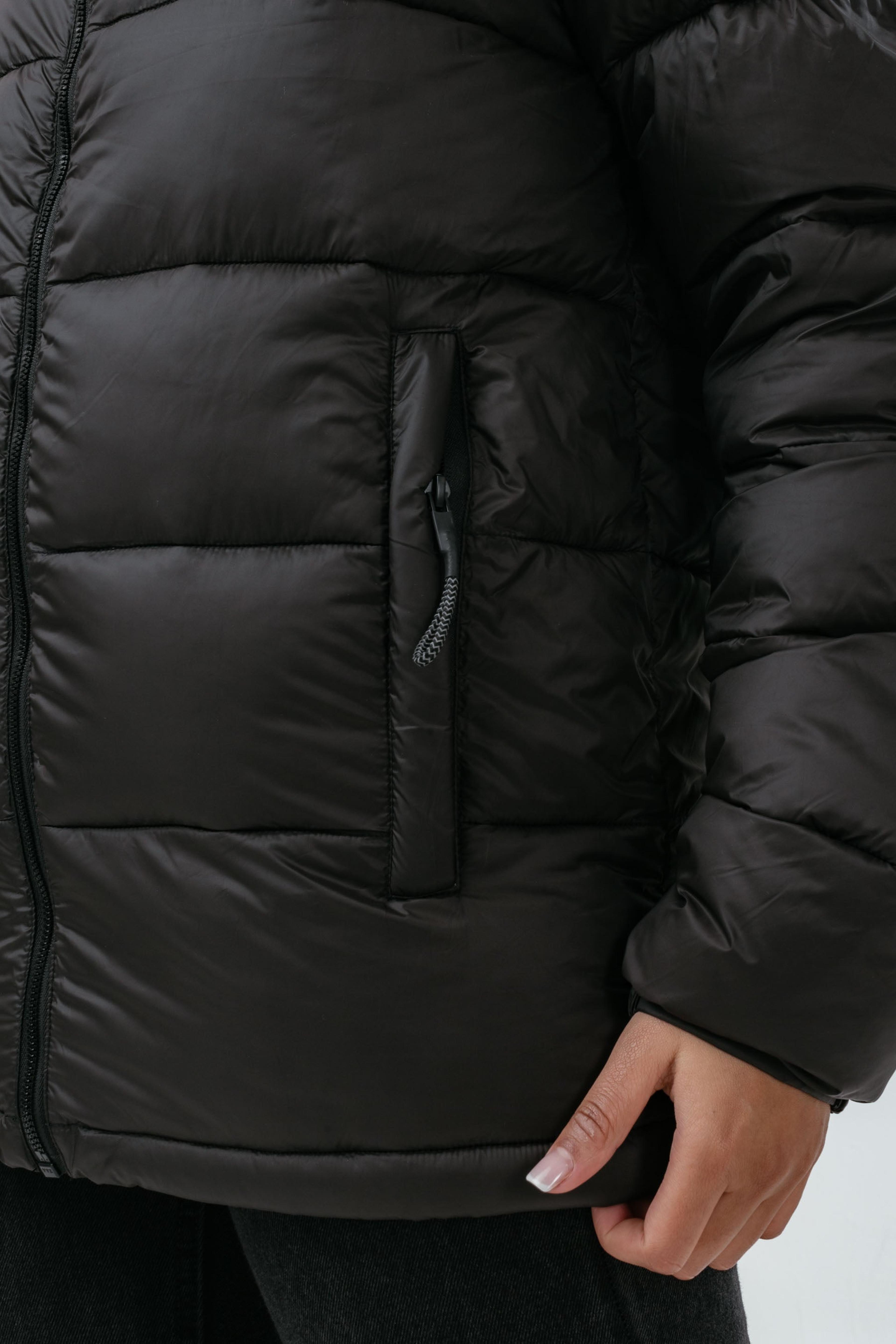 Alternate View 7 of HYPE DEEP FILLED BLACK PUFFER ADULT JACKET