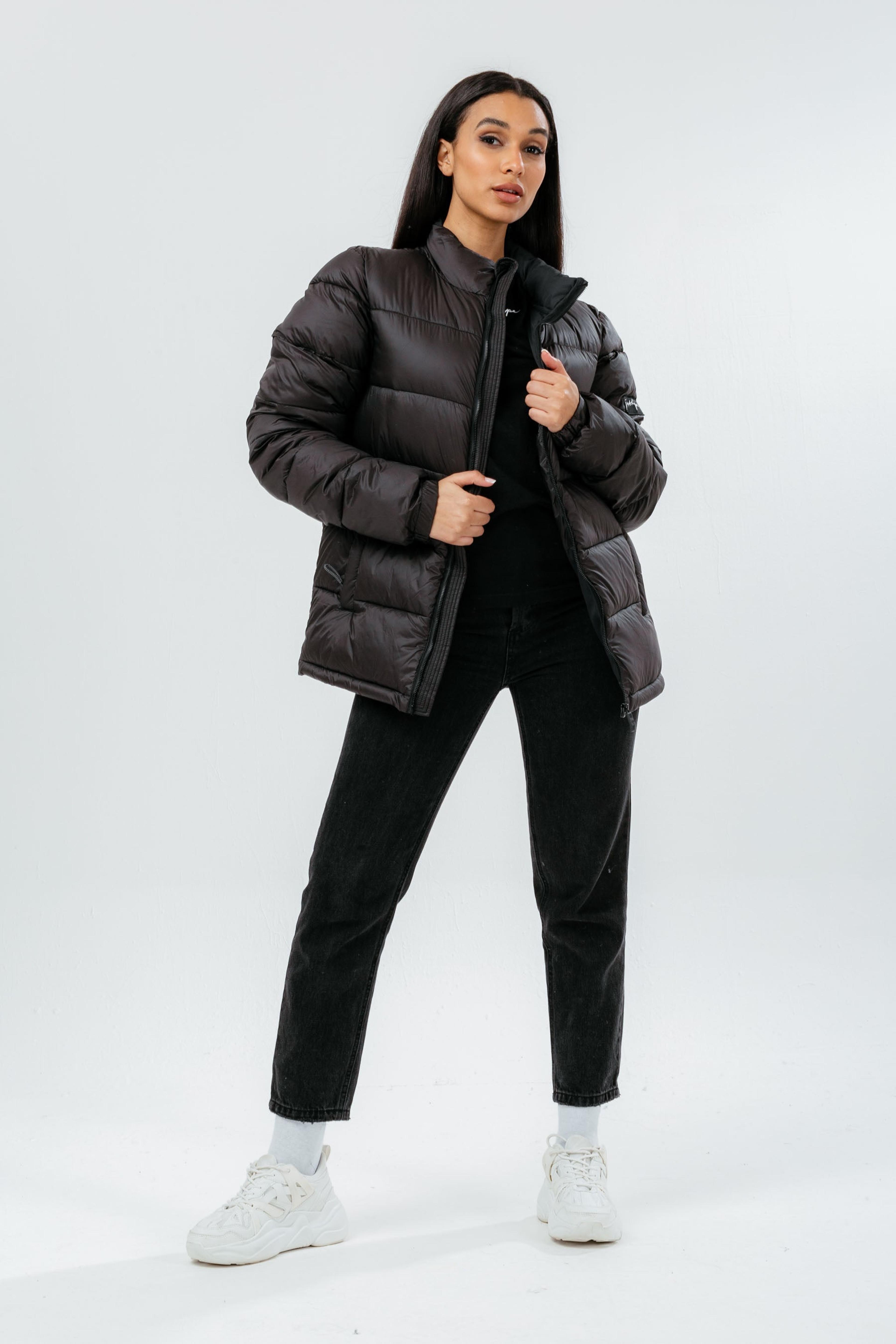 Alternate View 2 of HYPE DEEP FILLED BLACK PUFFER ADULT JACKET