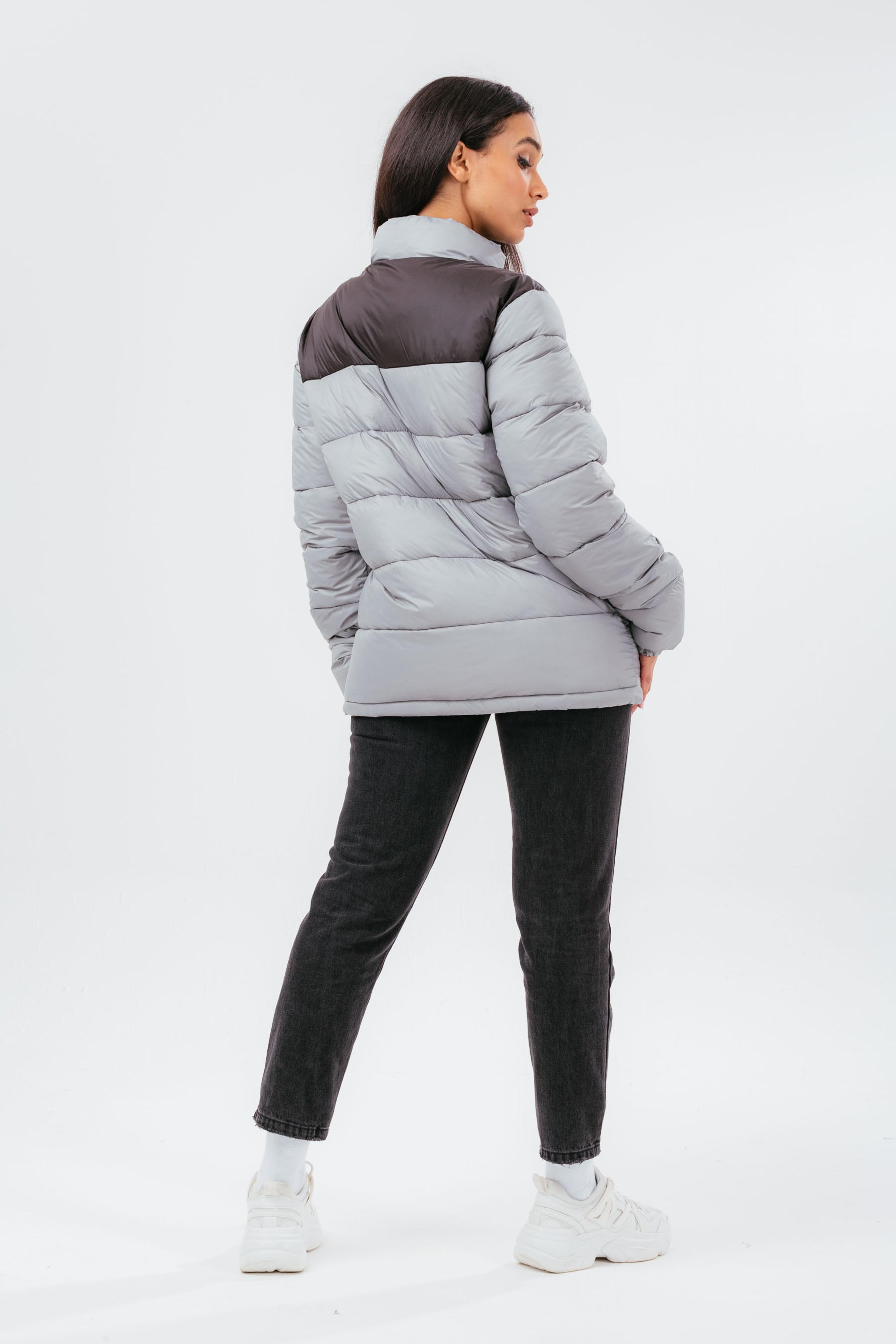 Alternate View 5 of HYPE DEEP FILLED GREY PUFFER ADULT JACKET