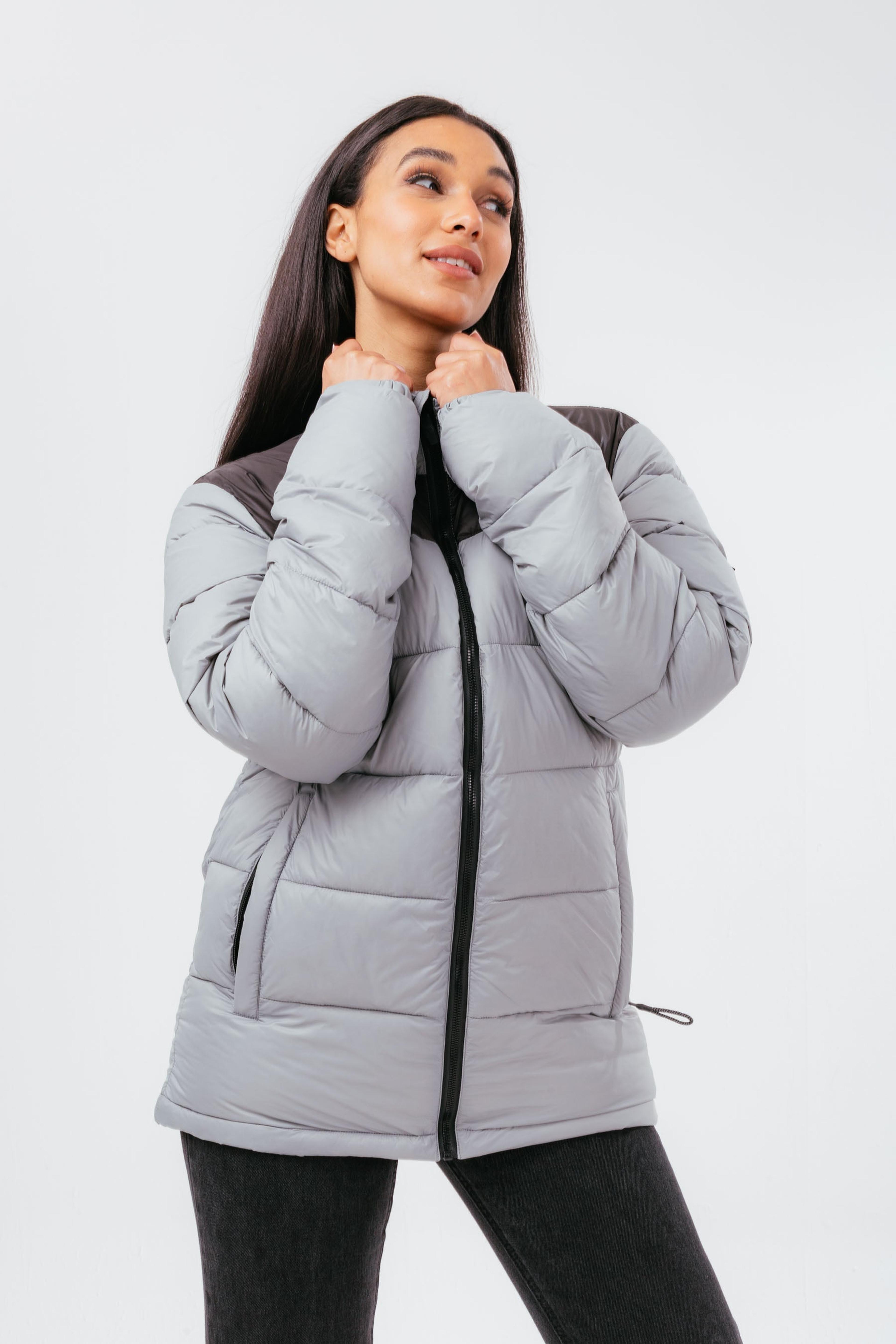Alternate View 1 of HYPE DEEP FILLED GREY PUFFER ADULT JACKET