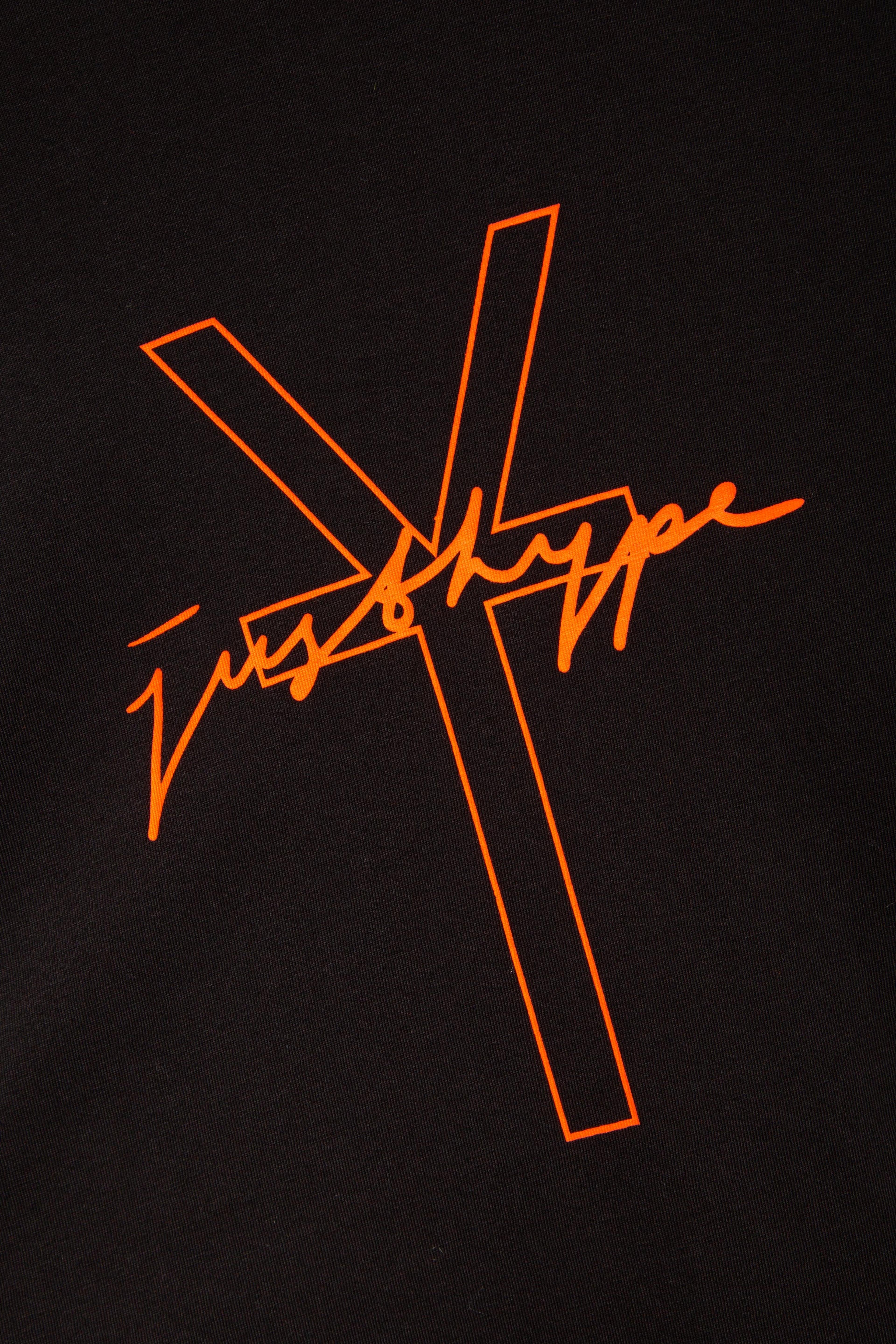 Alternate View 5 of HYPE X YOUNGS TEFLON BLACK OVERSIZED MENS T-SHIRT