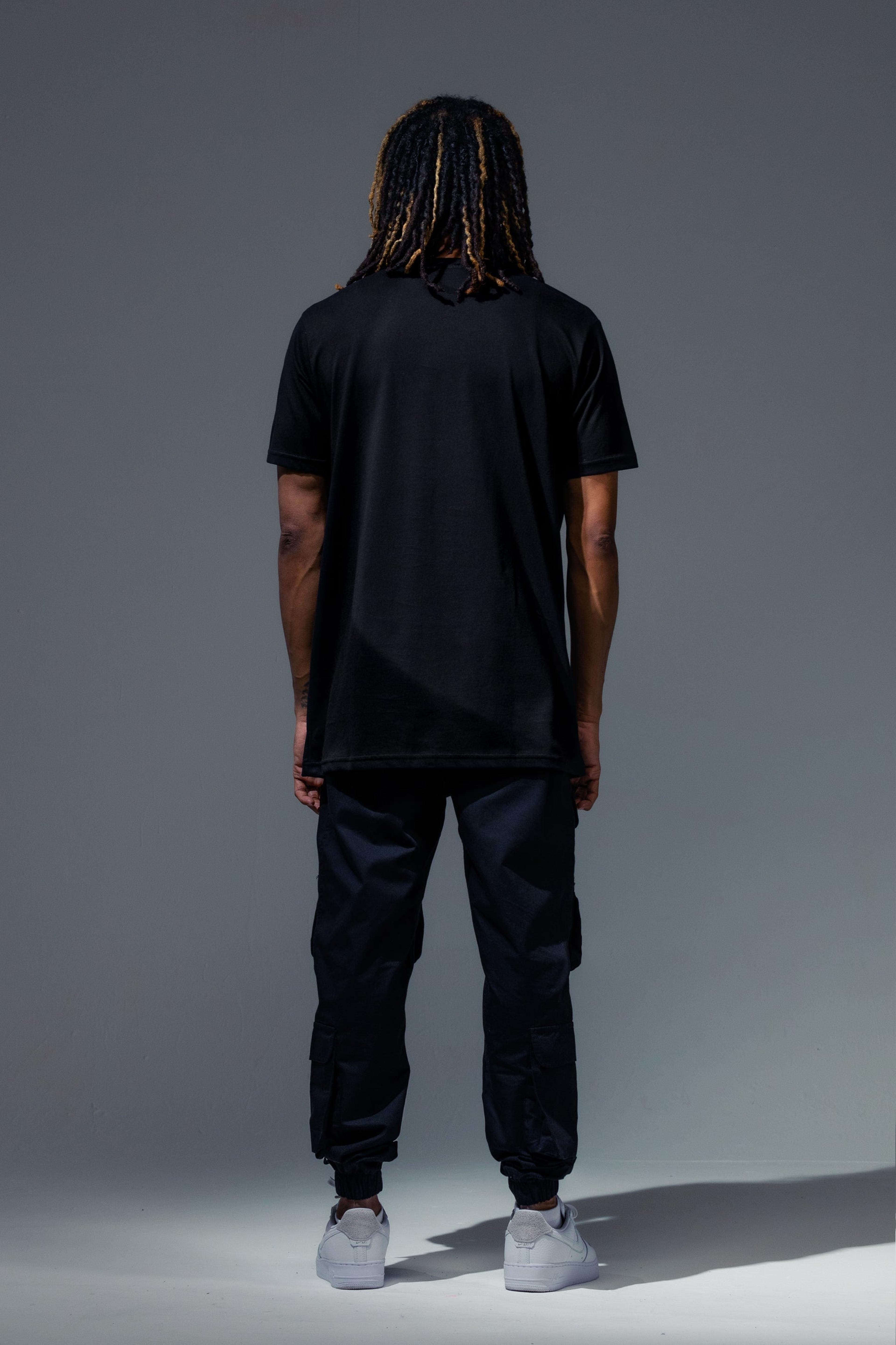 Alternate View 2 of HYPE X YOUNGS TEFLON BLACK OVERSIZED MENS T-SHIRT