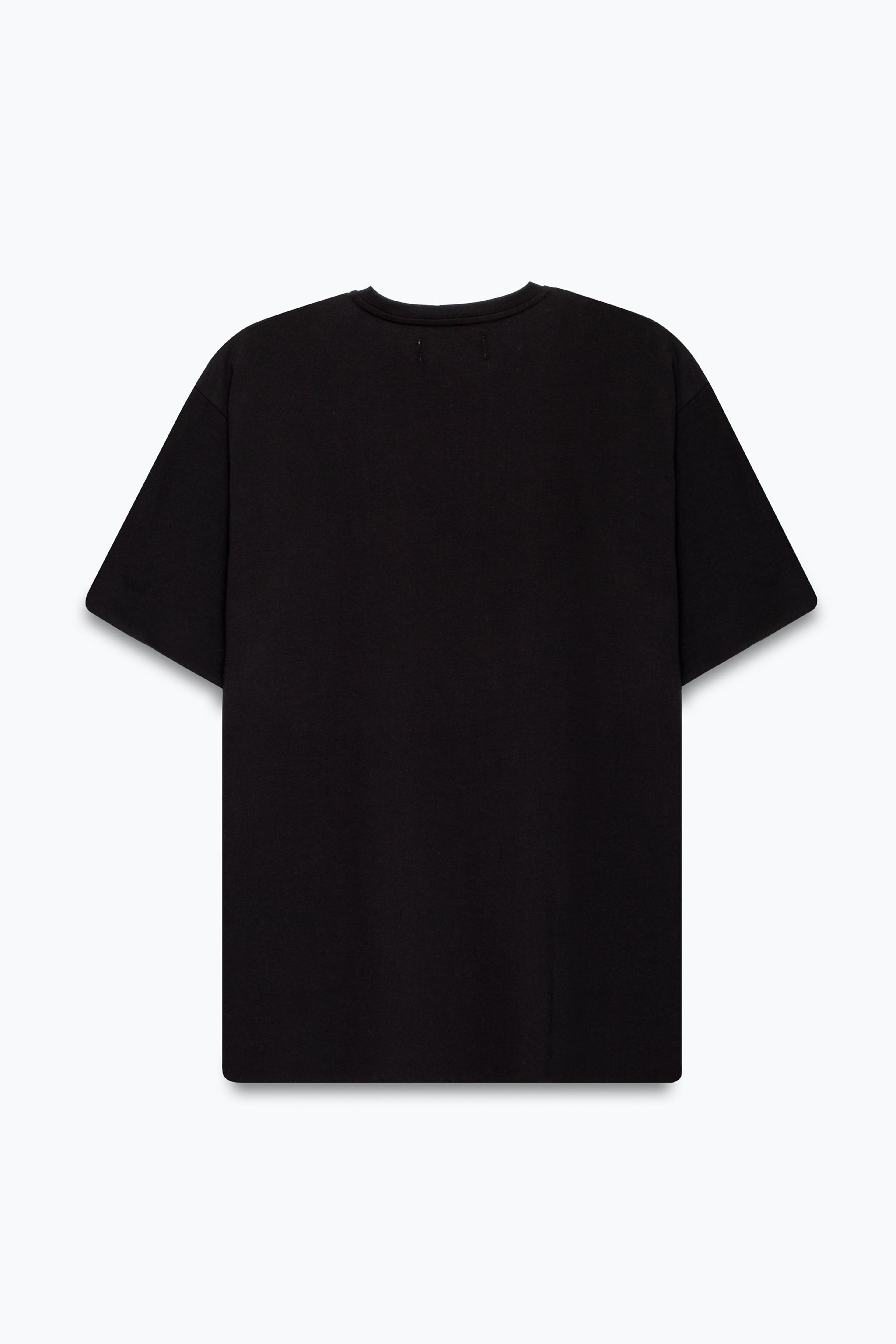 Alternate View 4 of HYPE X YOUNGS TEFLON BLACK OVERSIZED MENS T-SHIRT