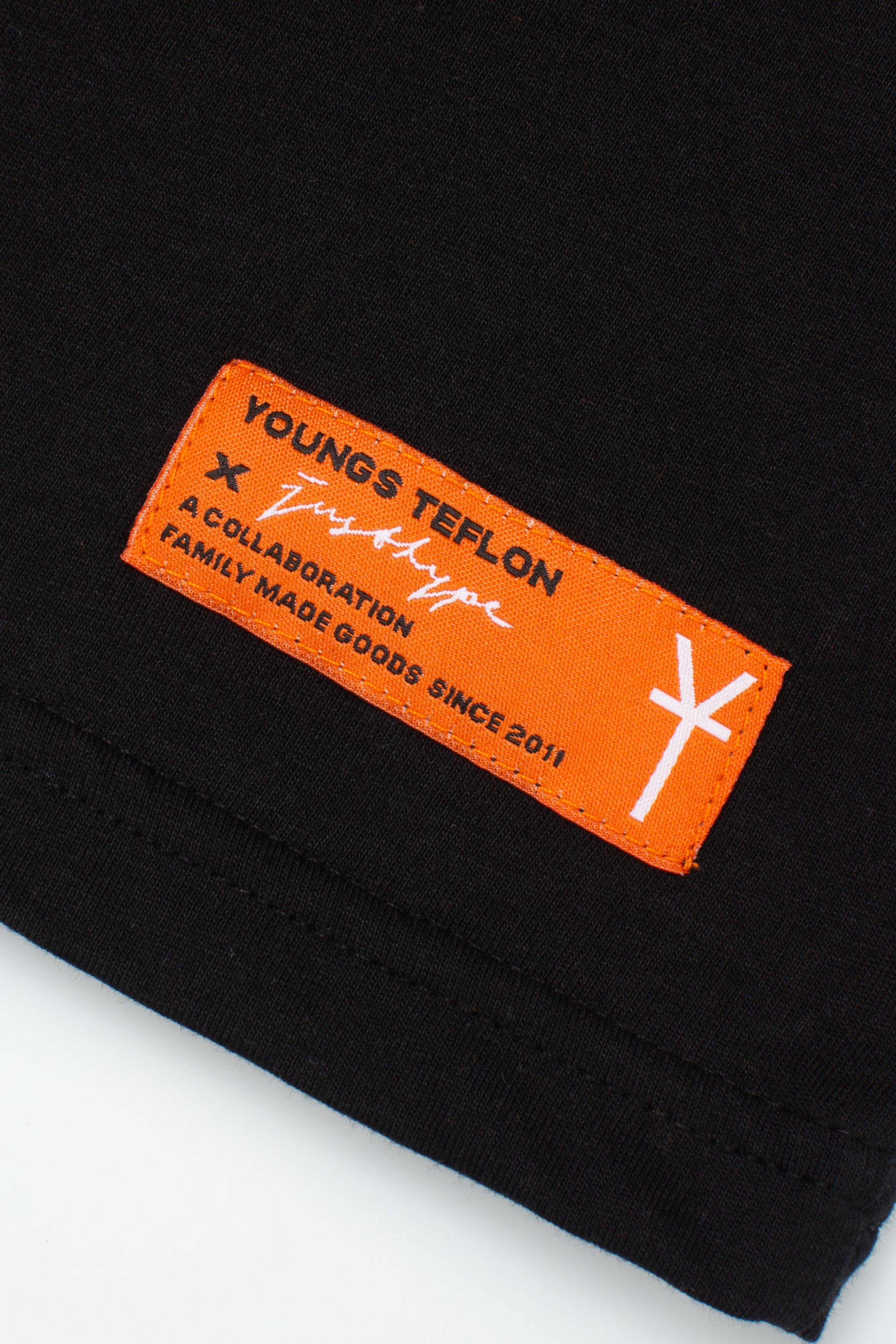 Alternate View 9 of HYPE X YOUNGS TEFLON OVERSIZED BLACK MENS T-SHIRT