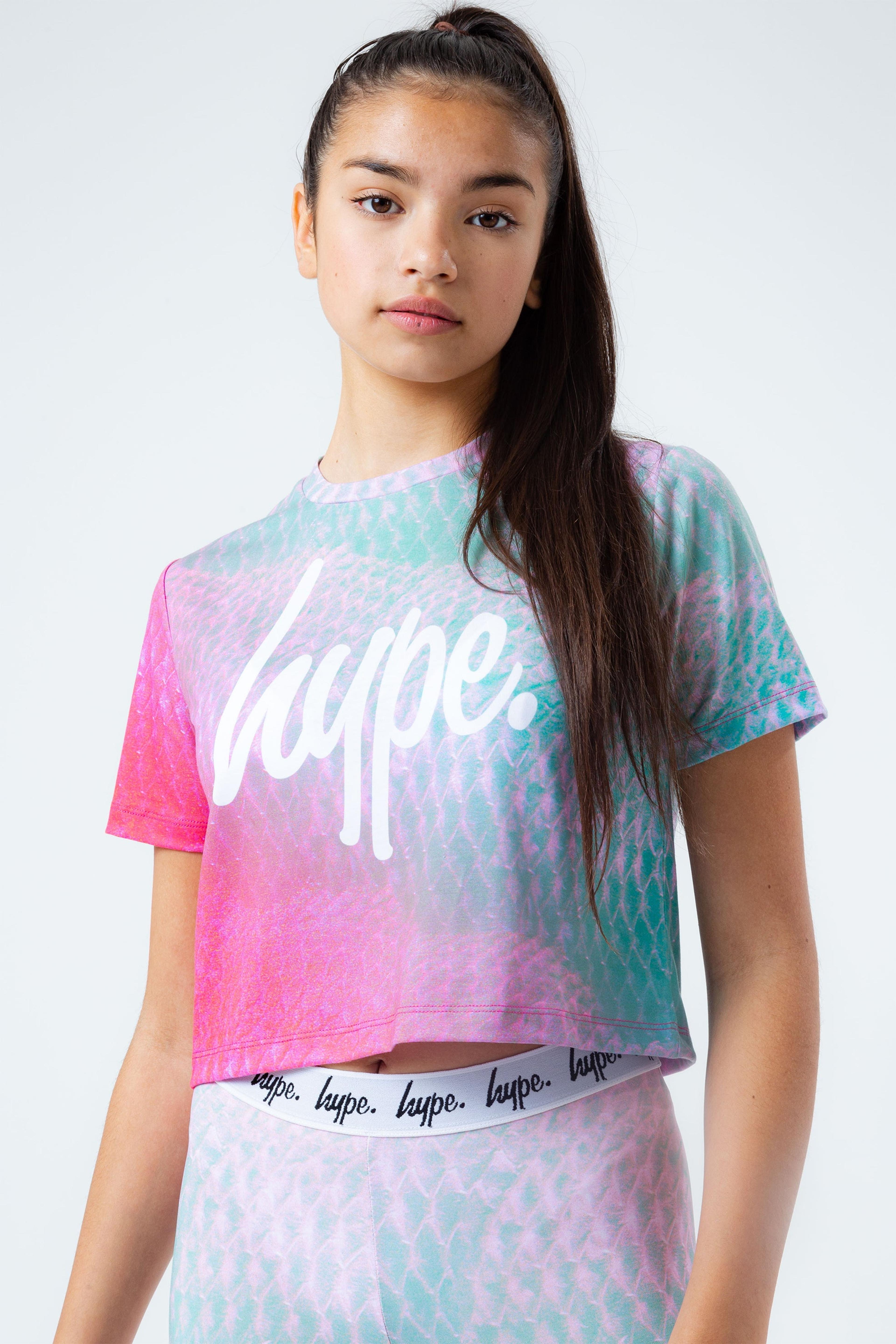 Alternate View 4 of HYPE CORAL SNAKE GIRLS CROP T-SHIRT