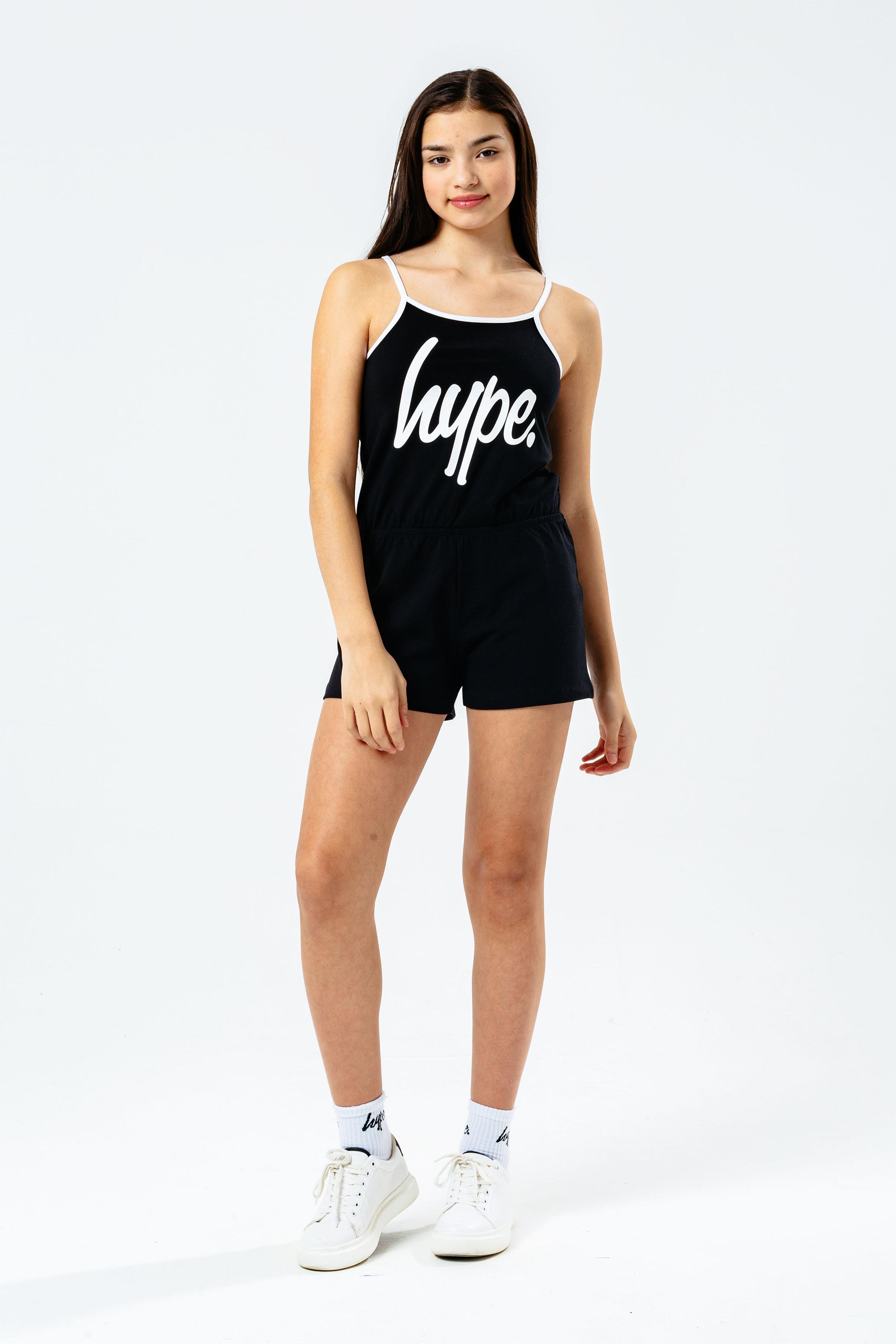 Alternate View 1 of HYPE BLACK GIRLS STRAPPY PLAYSUIT