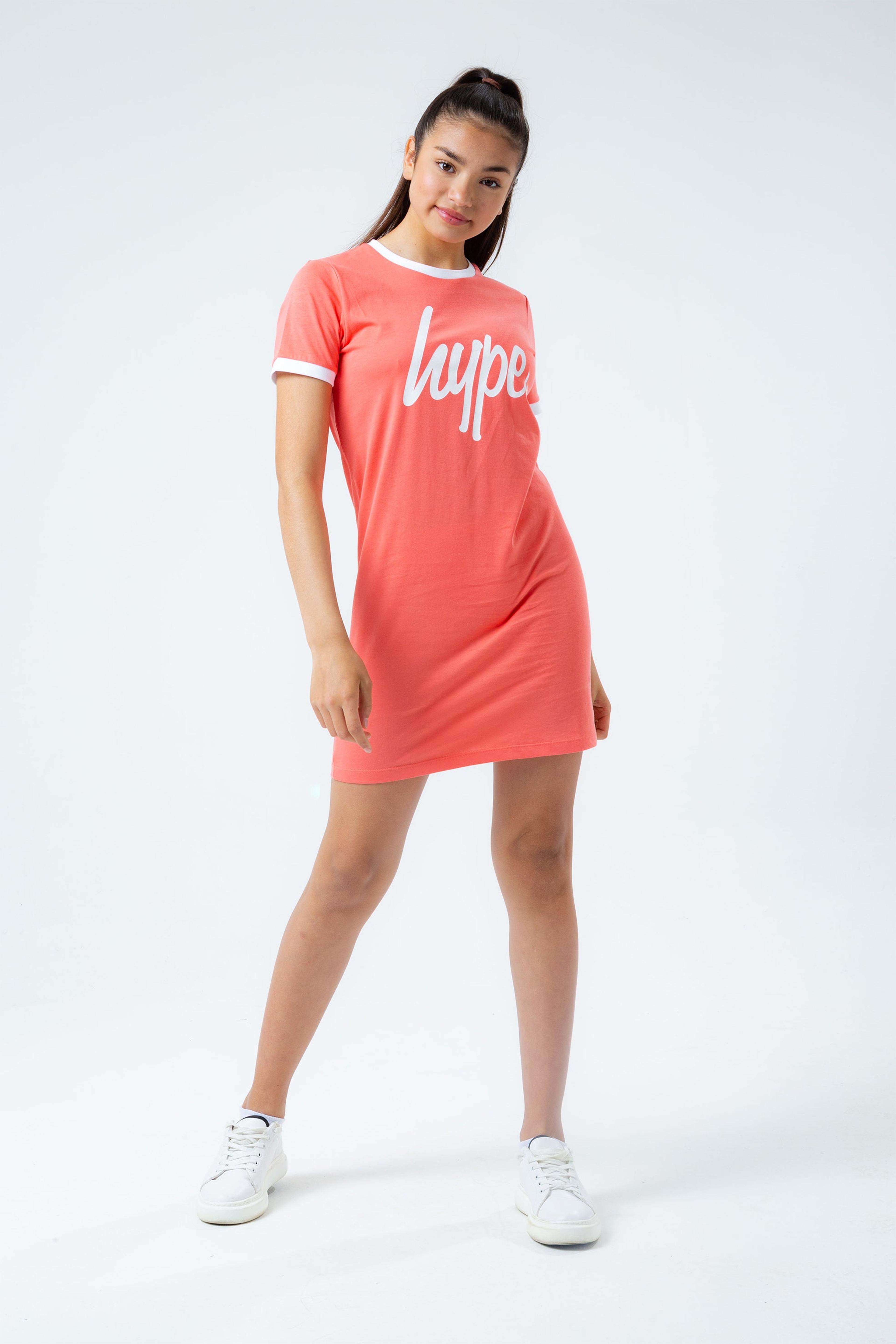 Alternate View 1 of HYPE CORAL GIRLS T-SHIRT DRESS