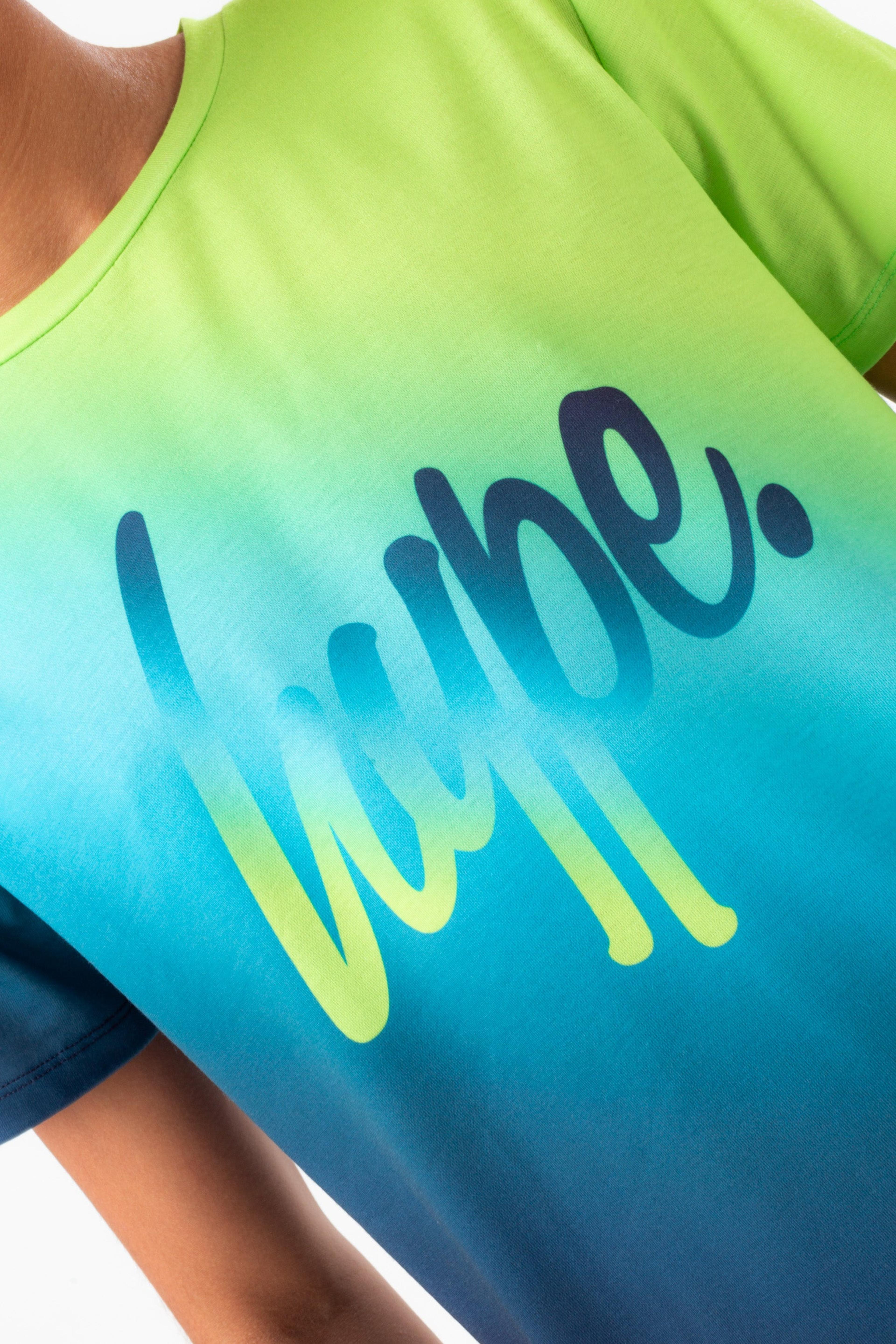 Alternate View 3 of HYPE BOYS LIME FADE SCRIPT T-SHIRT