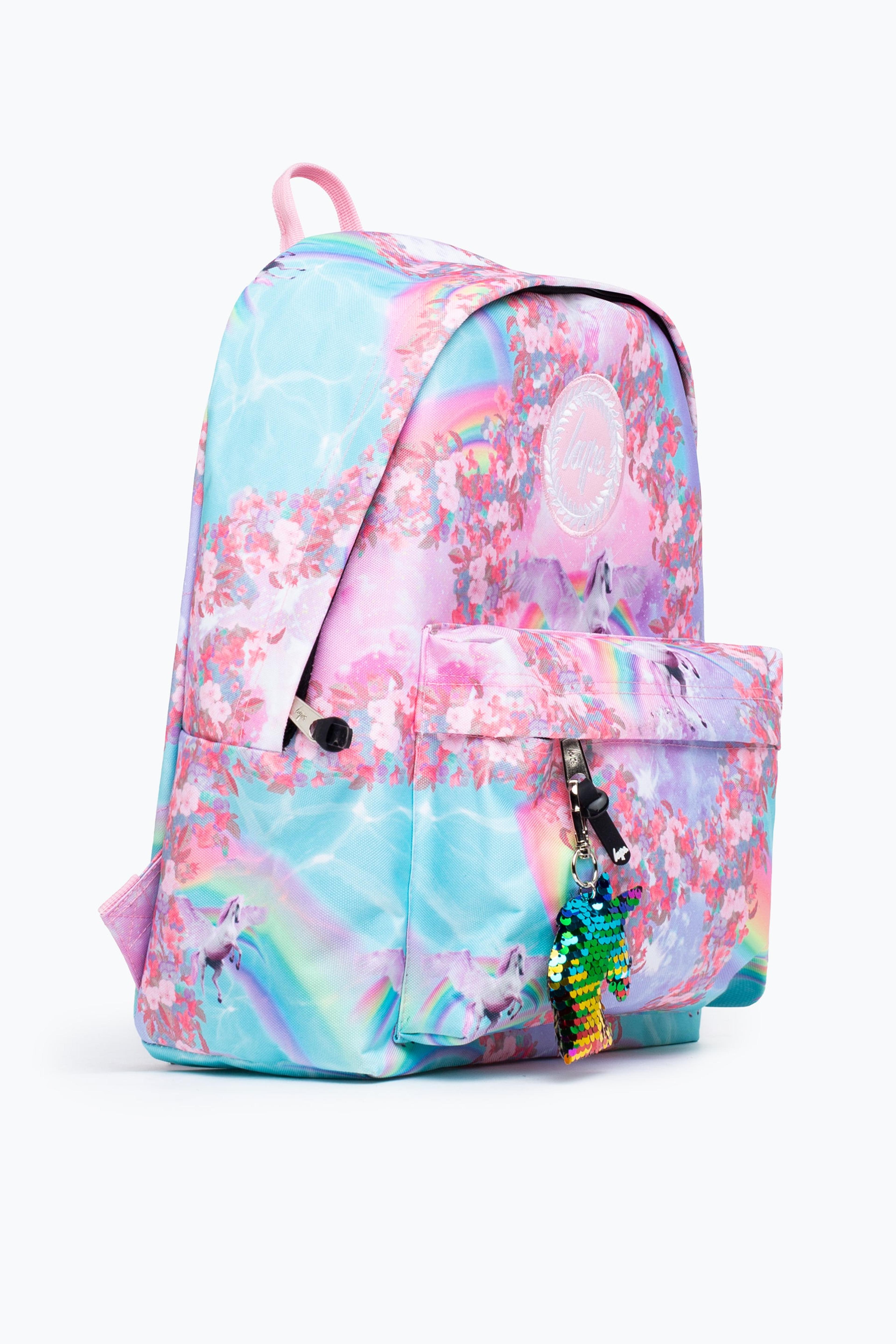 Alternate View 2 of HYPE UNISEX HOLOGRAPHIC RAINBOW CREST BACKPACK