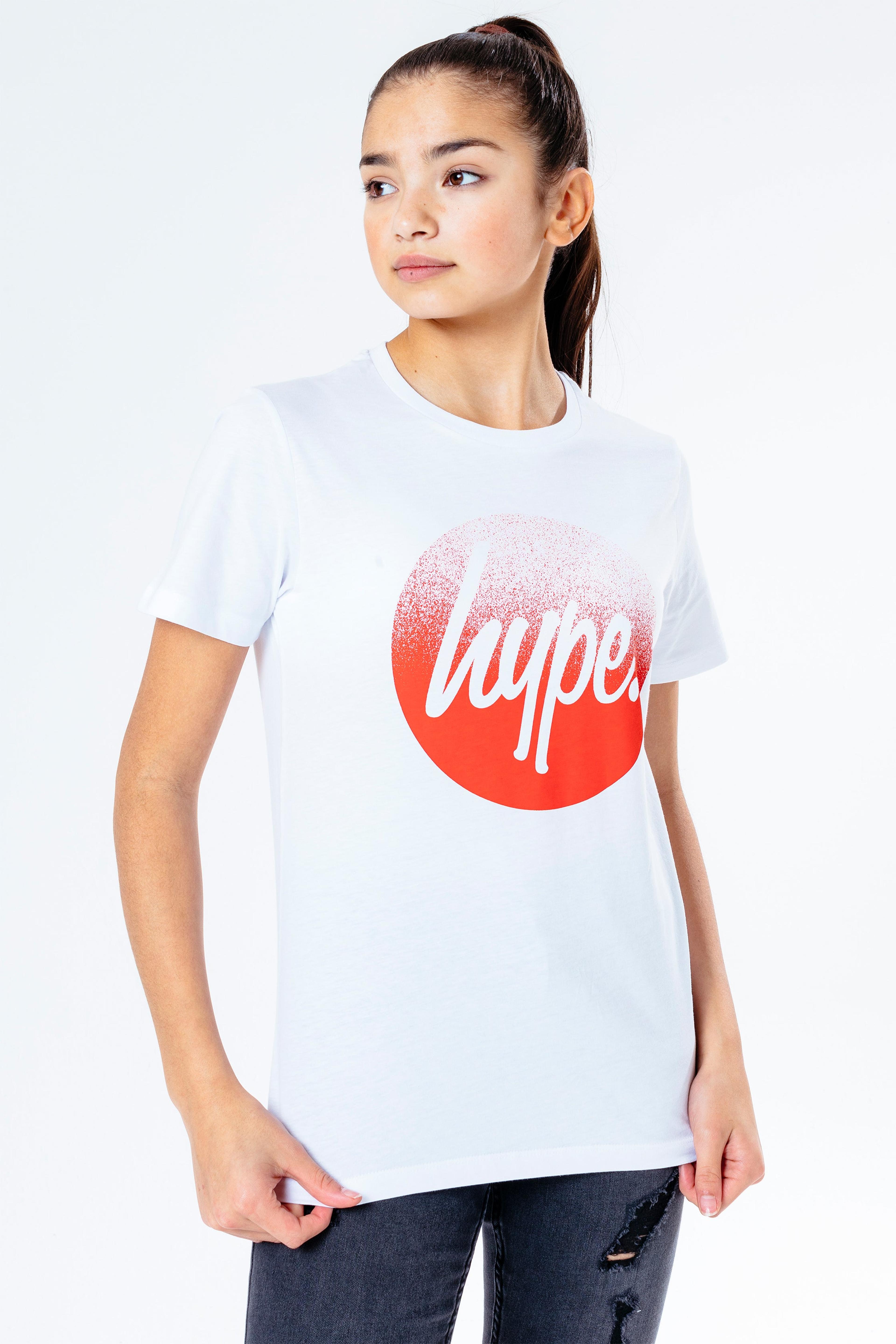 HYPE SPECKLE CIRCLE GIRLS T-SHIRT