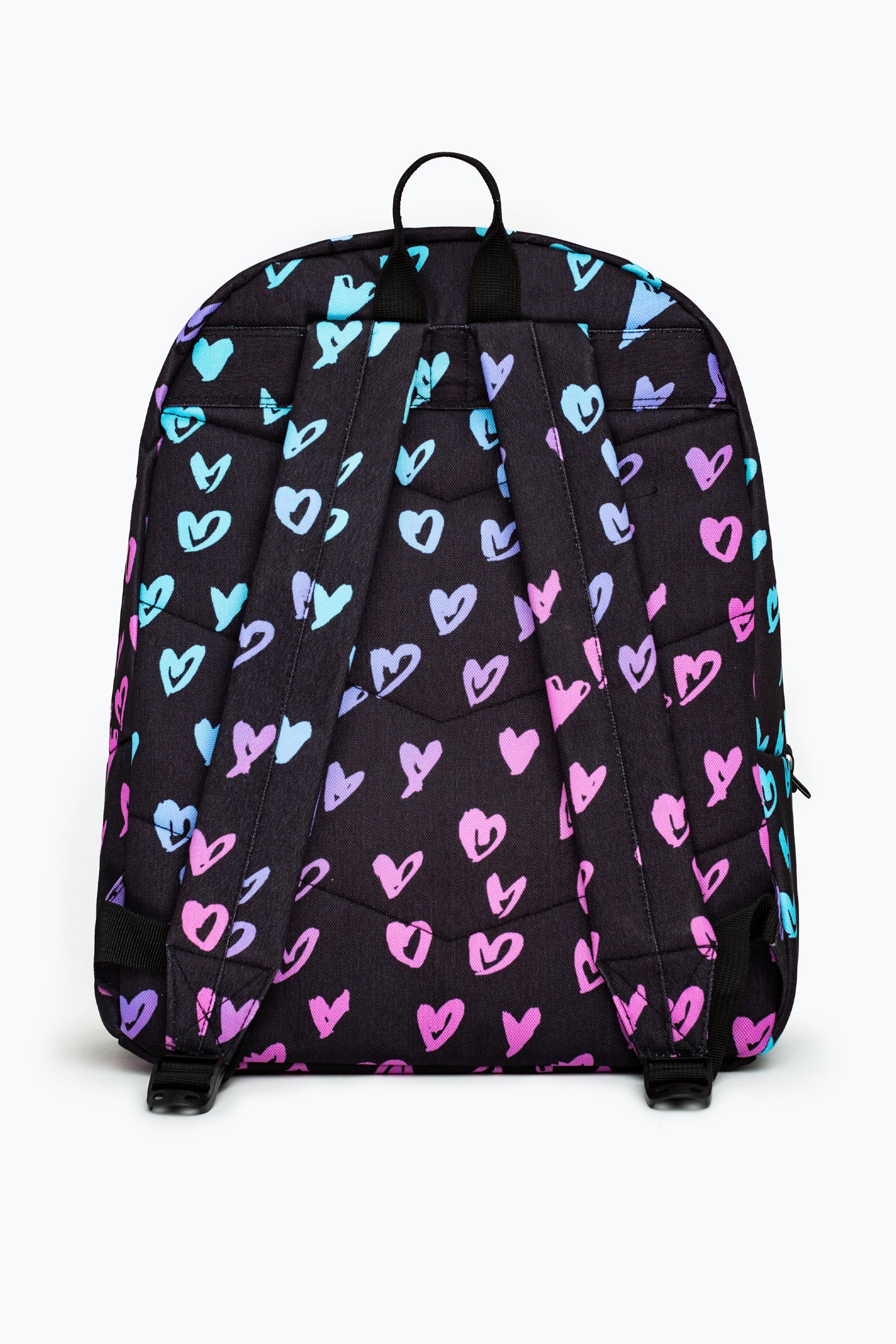 Alternate View 2 of HYPE UNISEX SCRIBBLE HEART PINK CREST BACKPACK