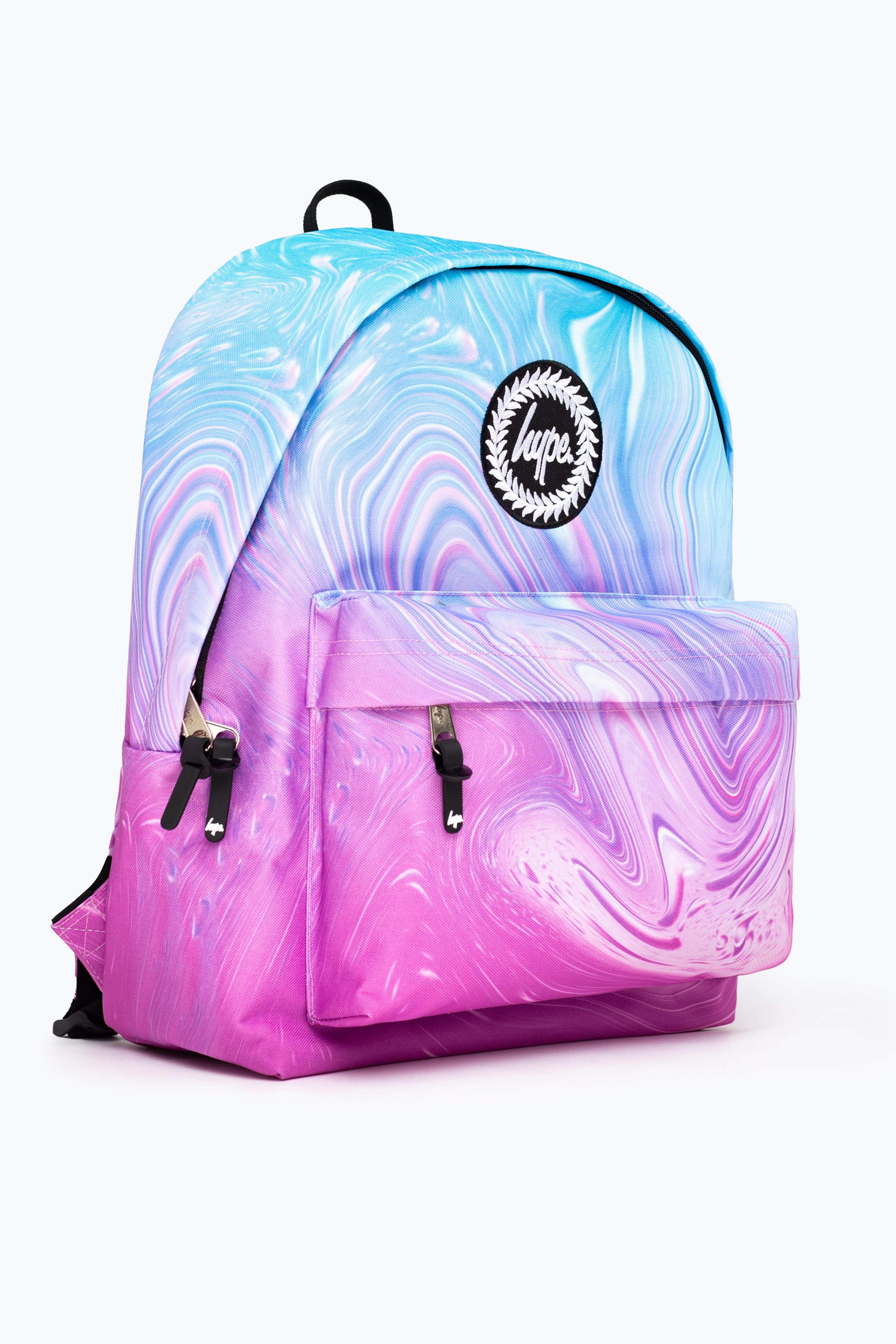 Alternate View 1 of HYPE UNISEX TEAL PURPLE MARBLE CREST BACKPACK