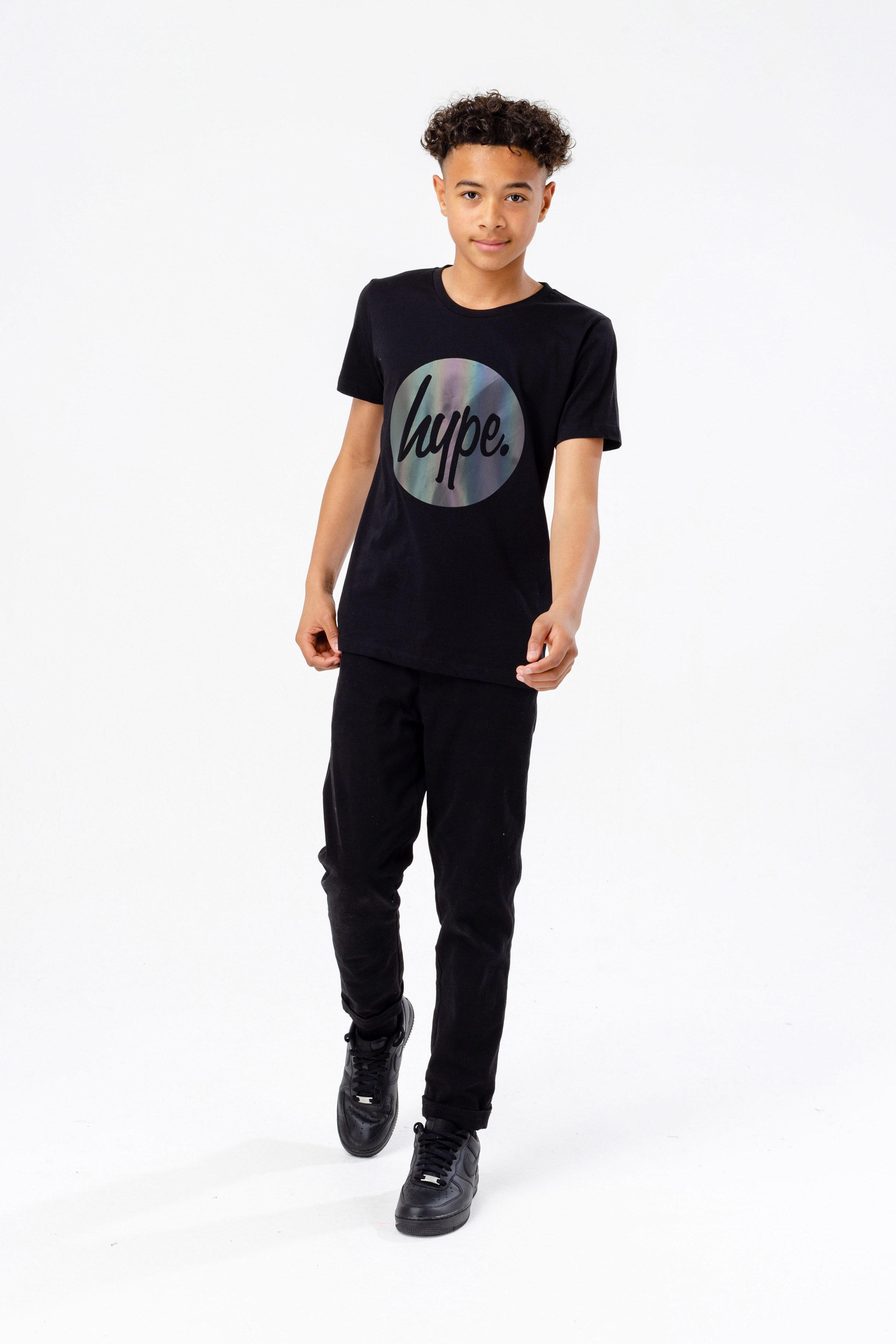 Alternate View 1 of HYPE BOYS BLACK STEALTH CIRCLE T-SHIRT