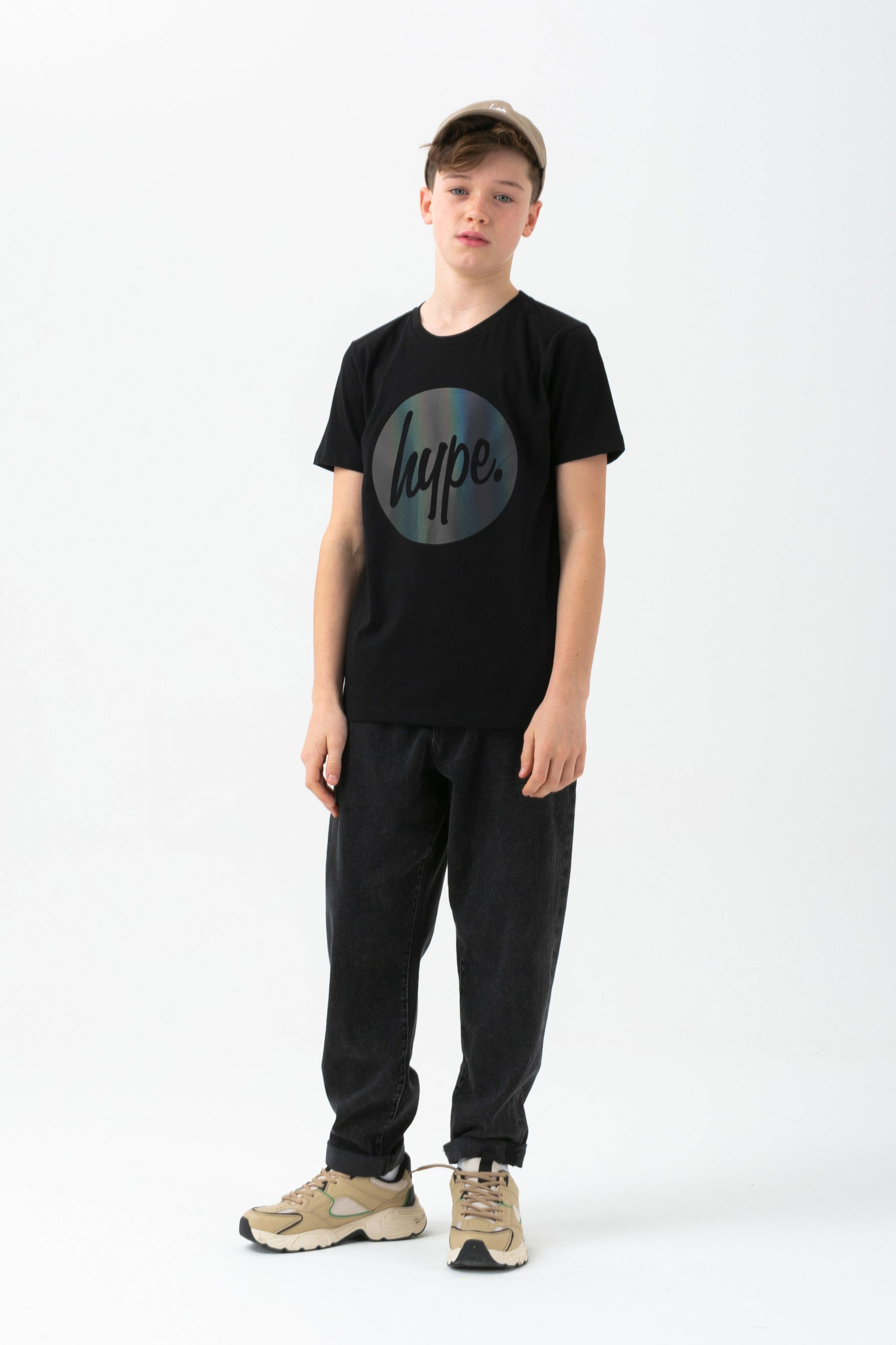 Alternate View 5 of HYPE BOYS BLACK STEALTH CIRCLE T-SHIRT