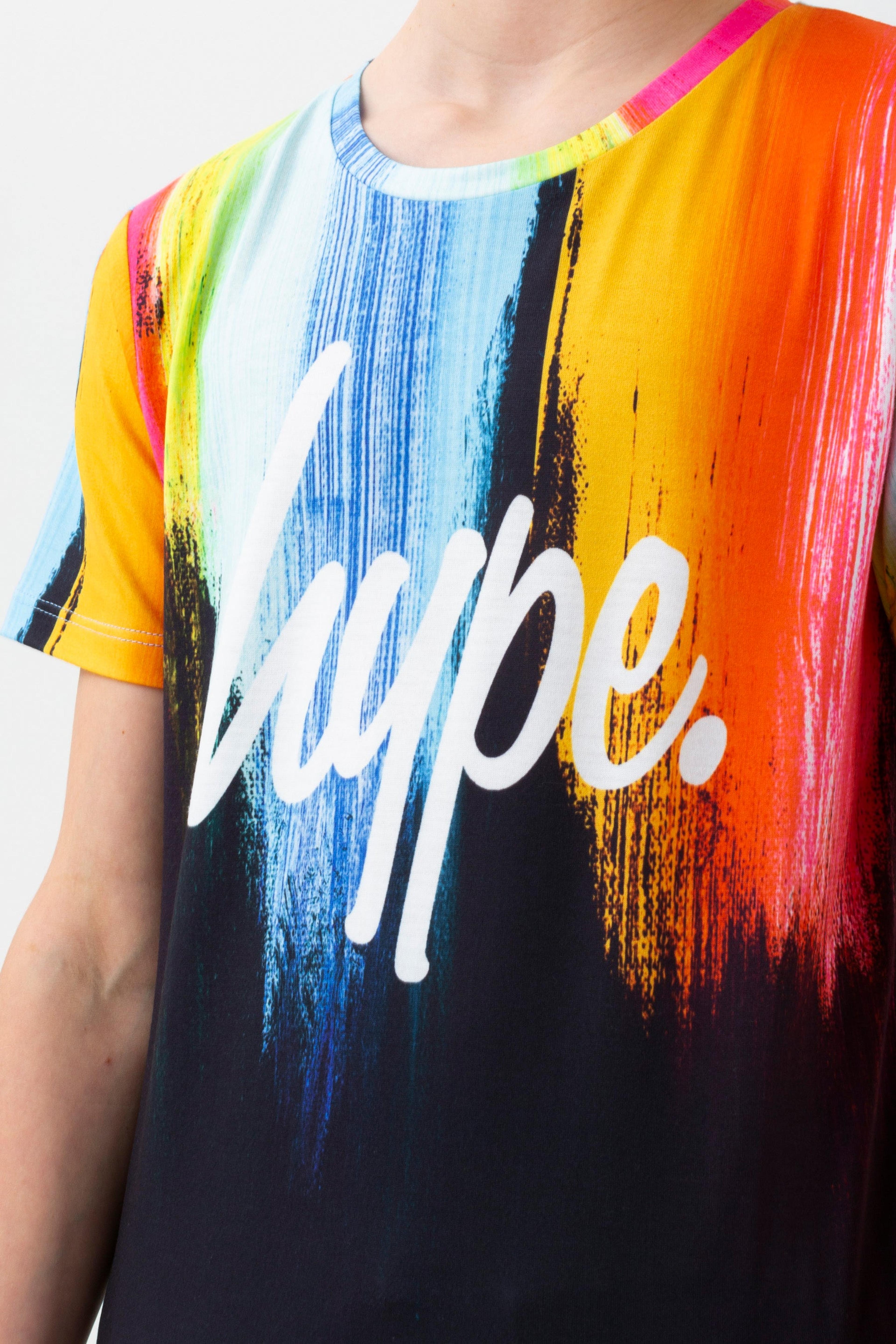 Alternate View 3 of HYPE BOYS RED CANVAS SCRIPT T-SHIRT