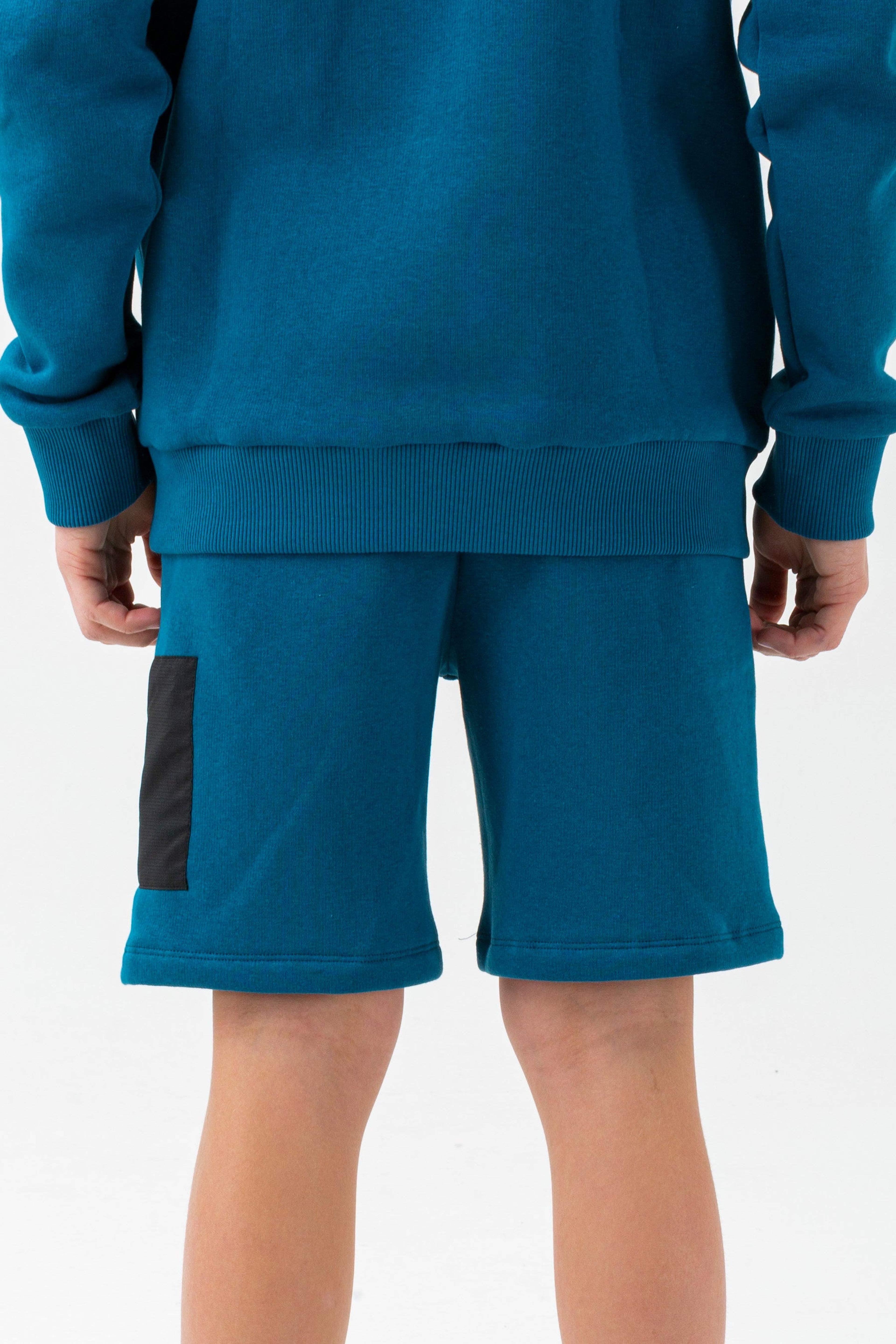 Alternate View 1 of HYPE BOYS TEAL COMMAND SHORTS