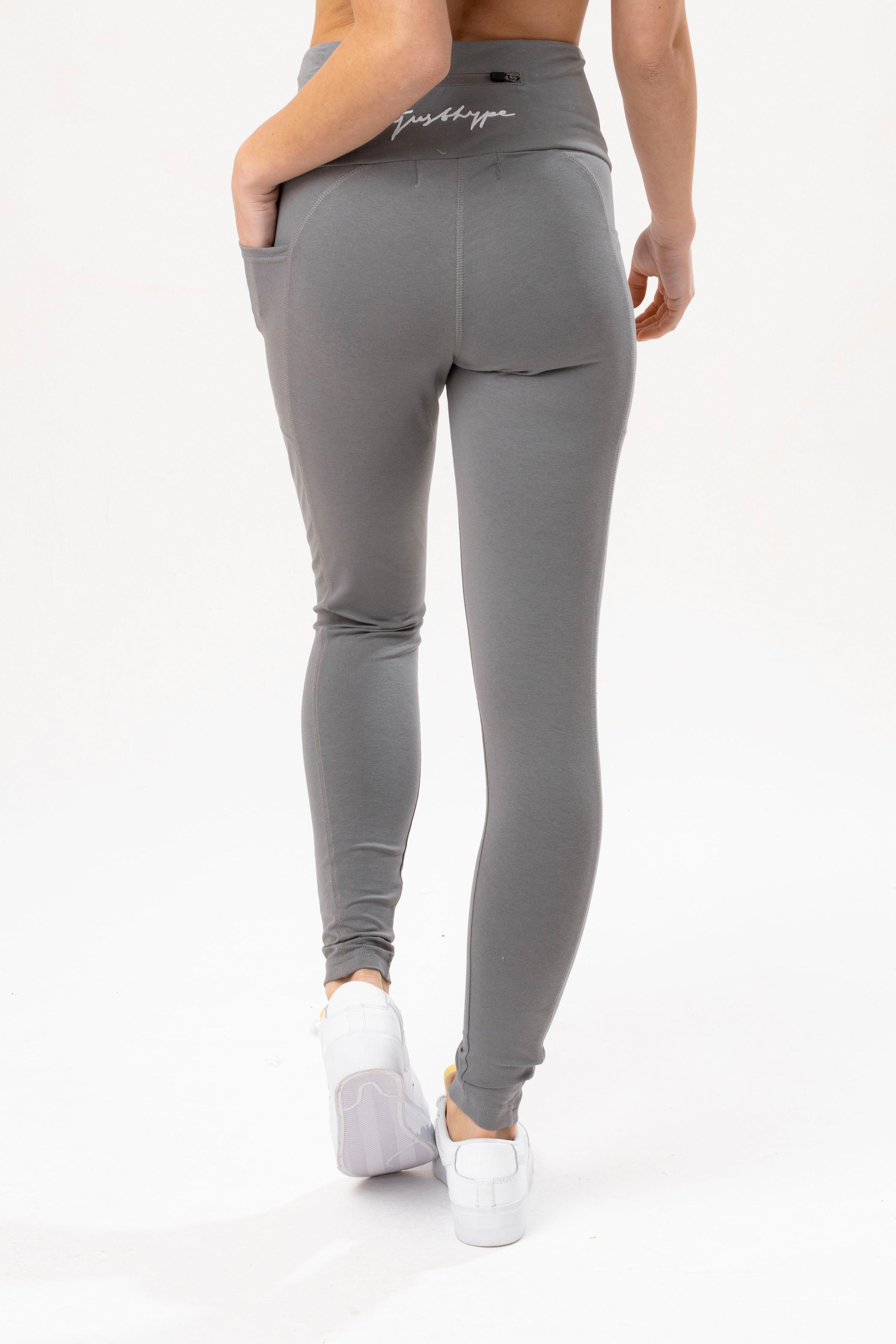 Alternate View 5 of HYPE WOMENS CHARCOAL ACTIVE SCRIBBLE LEGGINGS