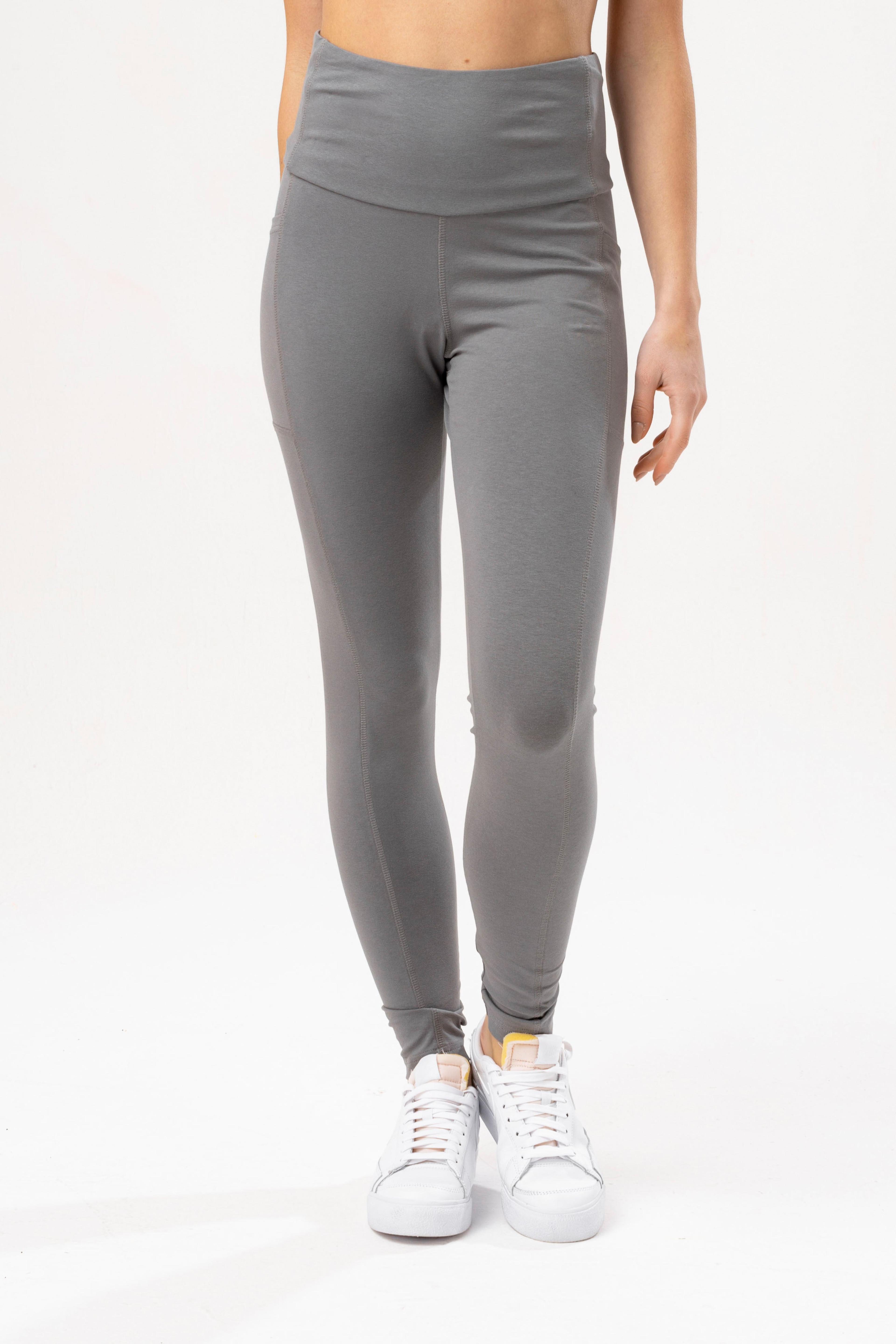Alternate View 4 of HYPE WOMENS CHARCOAL ACTIVE SCRIBBLE LEGGINGS