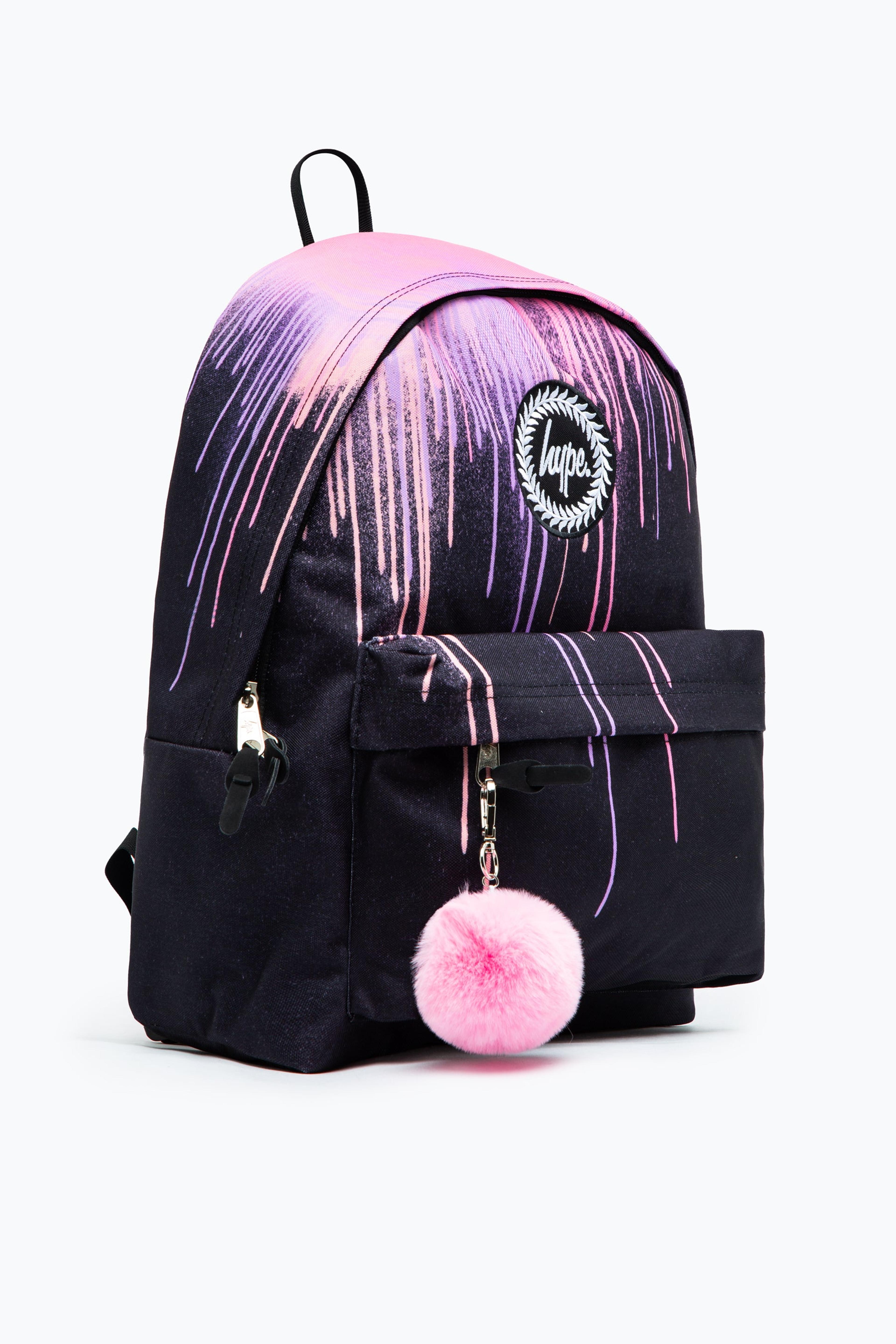 Alternate View 1 of HYPE UNISEX PINK DRIPS CREST BACKPACK
