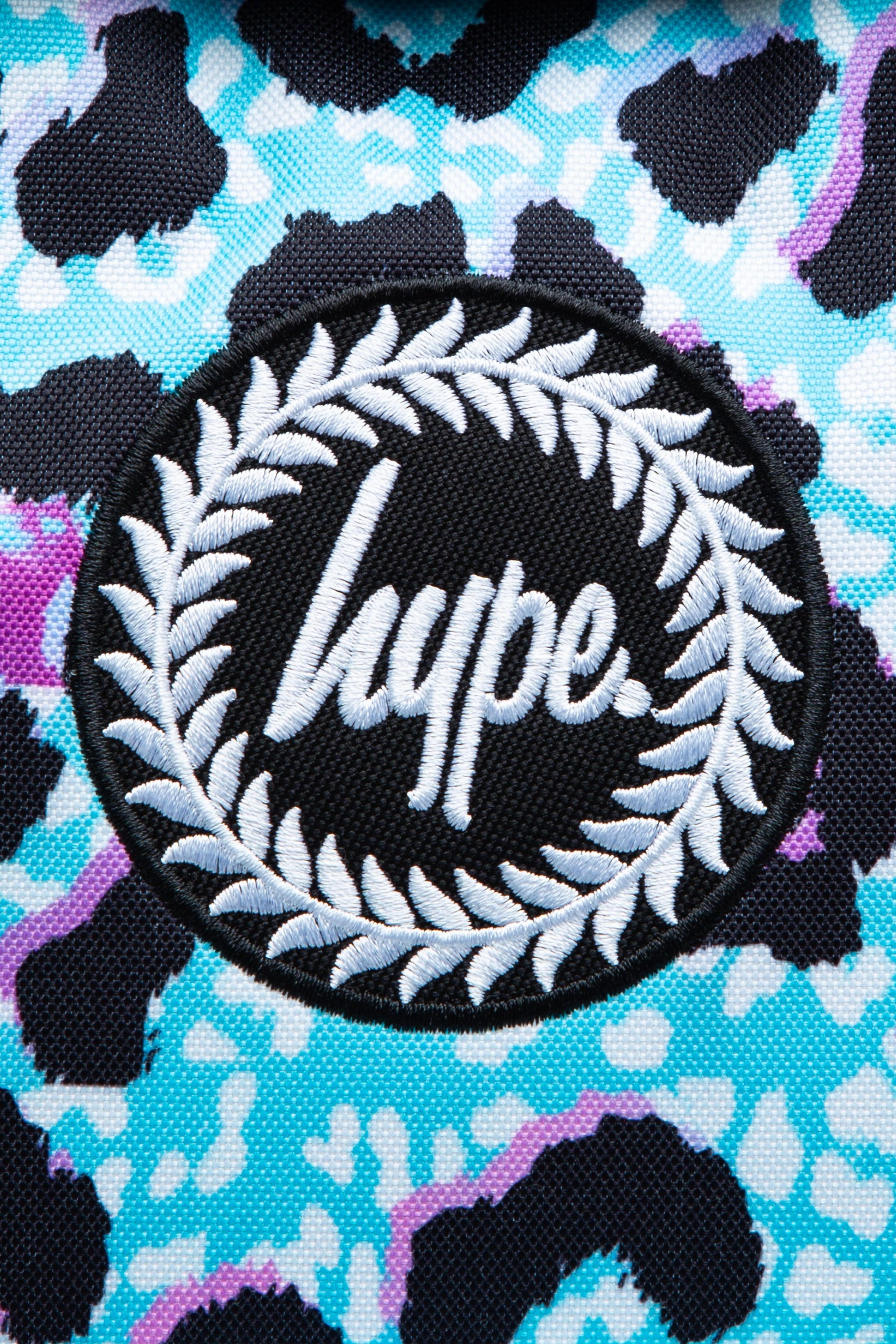 Alternate View 4 of HYPE UNISEX BLUE ICE LEOPARD CREST BACKPACK