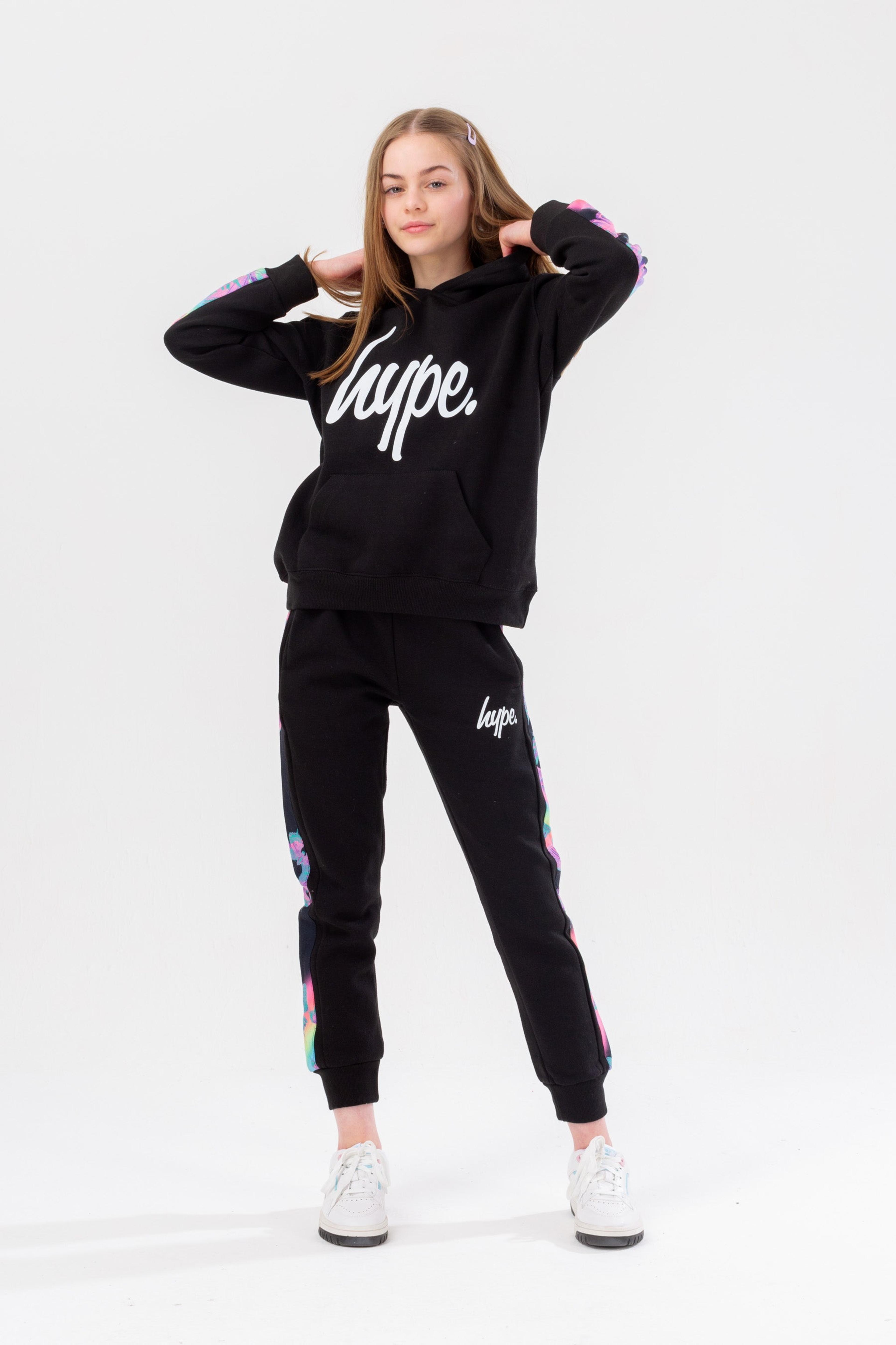 Alternate View 1 of HYPE BUTTERFLY GIRLS TRACKSUIT SET