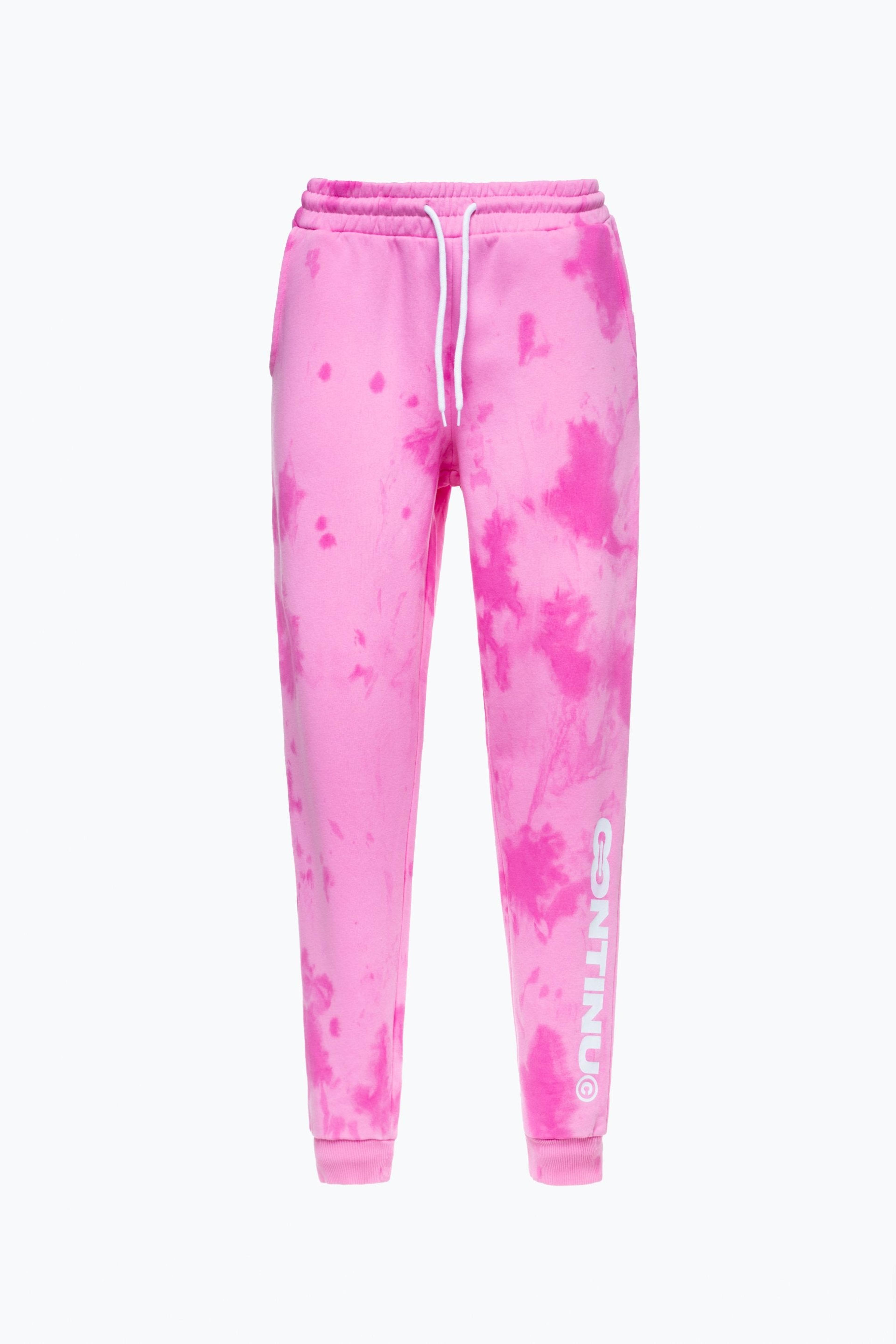 Alternate View 8 of CONTINU8 PINK TIE DYE JOGGERS
