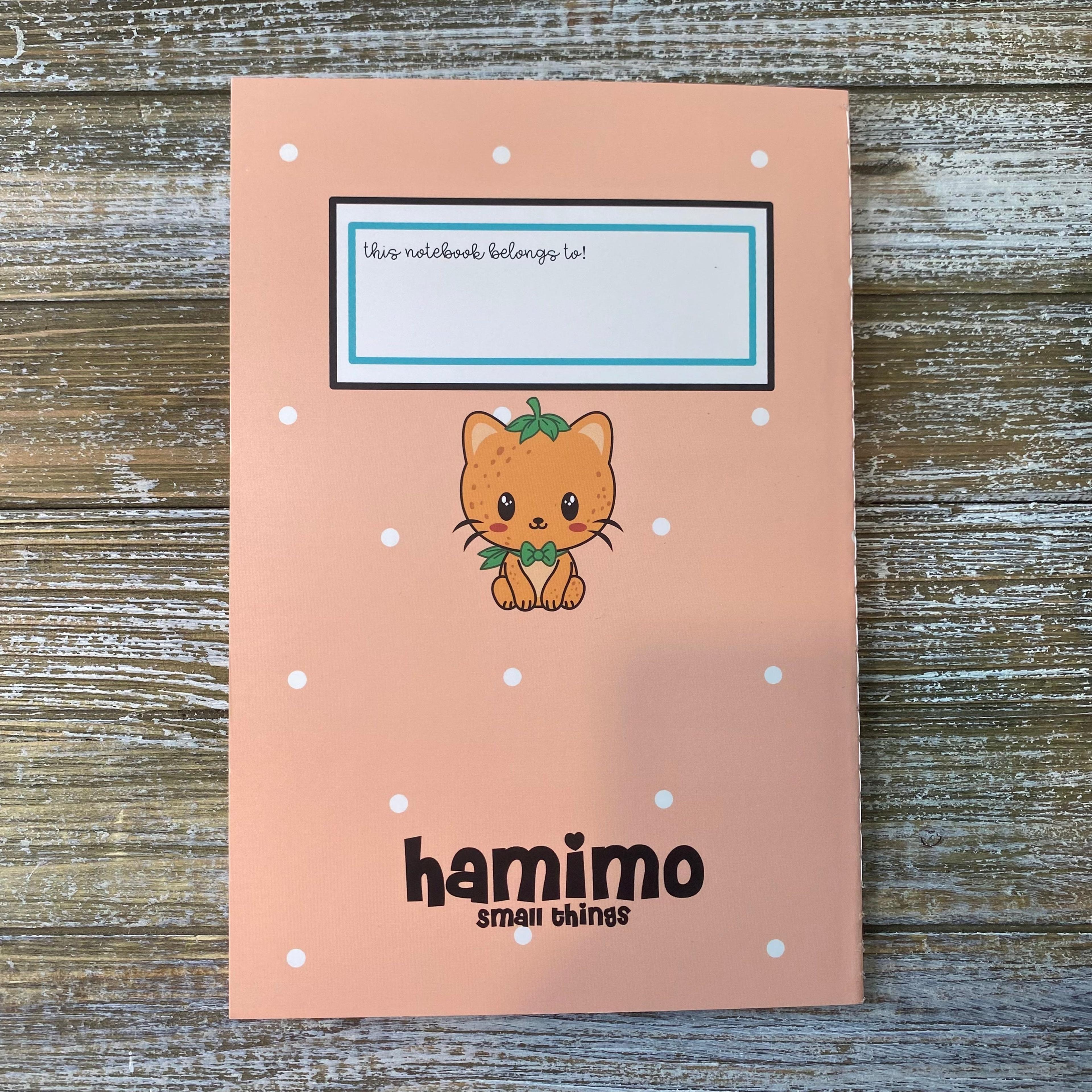 Alternate View 2 of Orange Tabby Oliver Hamimo Notebook
