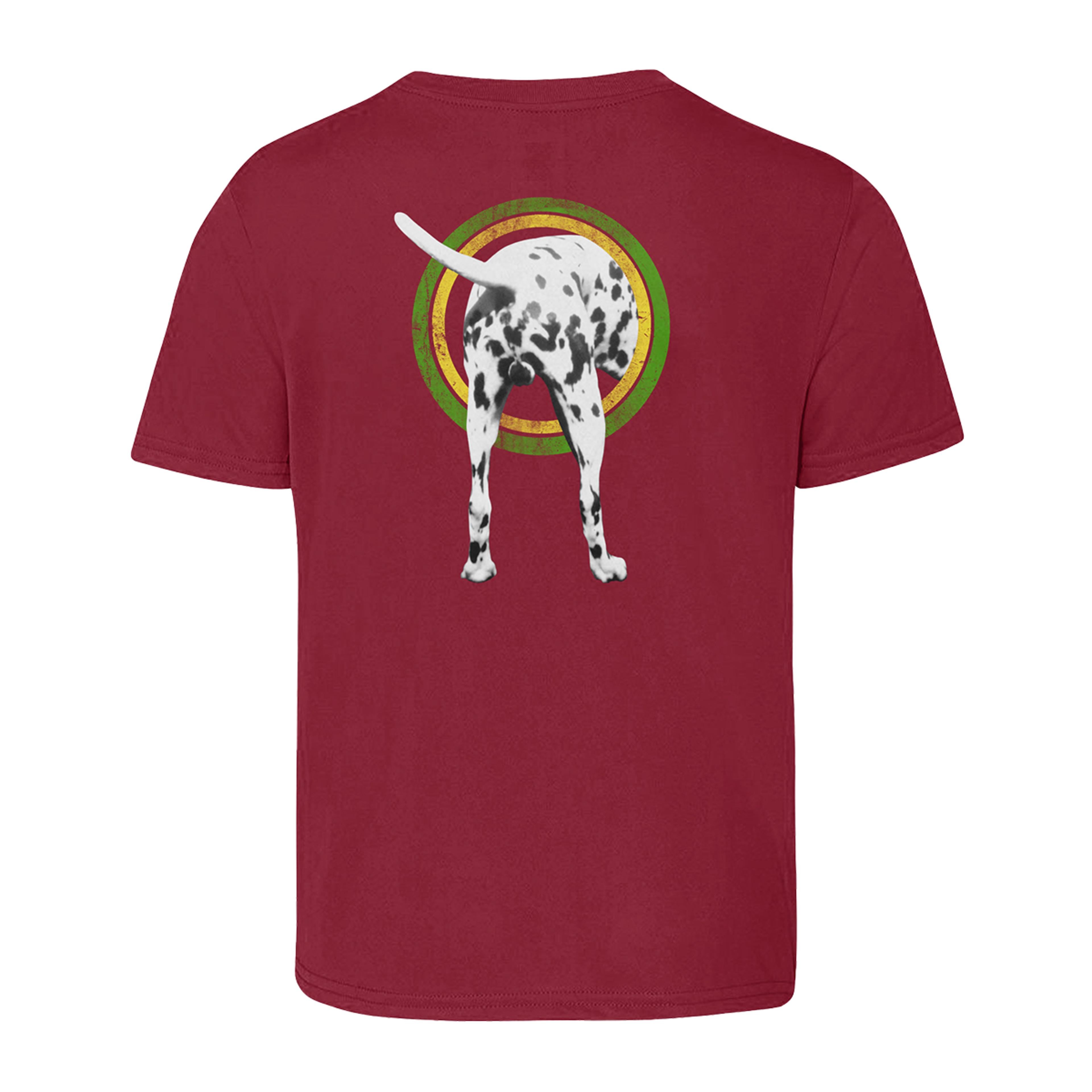 Alternate View 1 of Lou Dog Burgundy Youth Tee