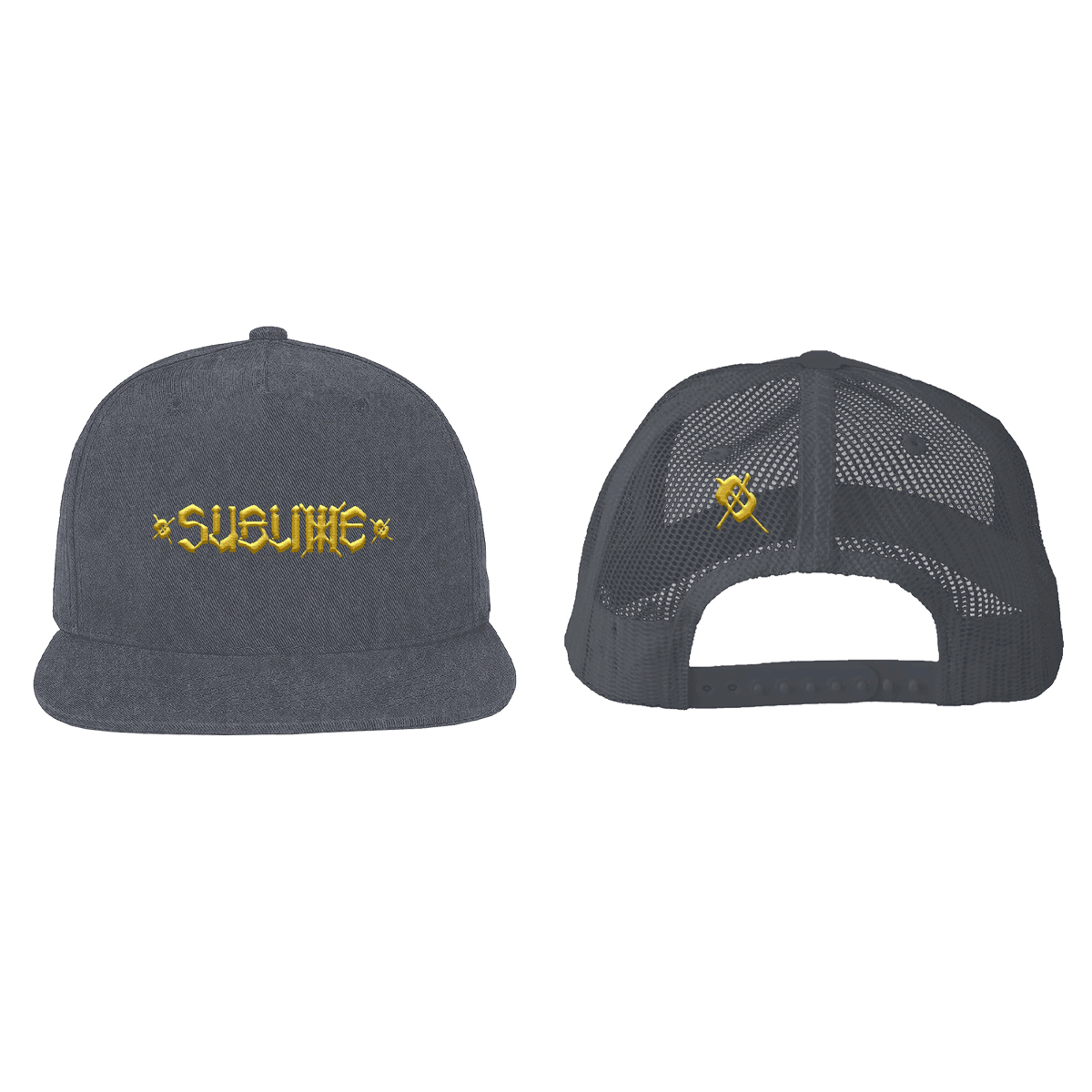 Alternate View 1 of Sublime x Chaz 3D Embroidered Snapback - Grey