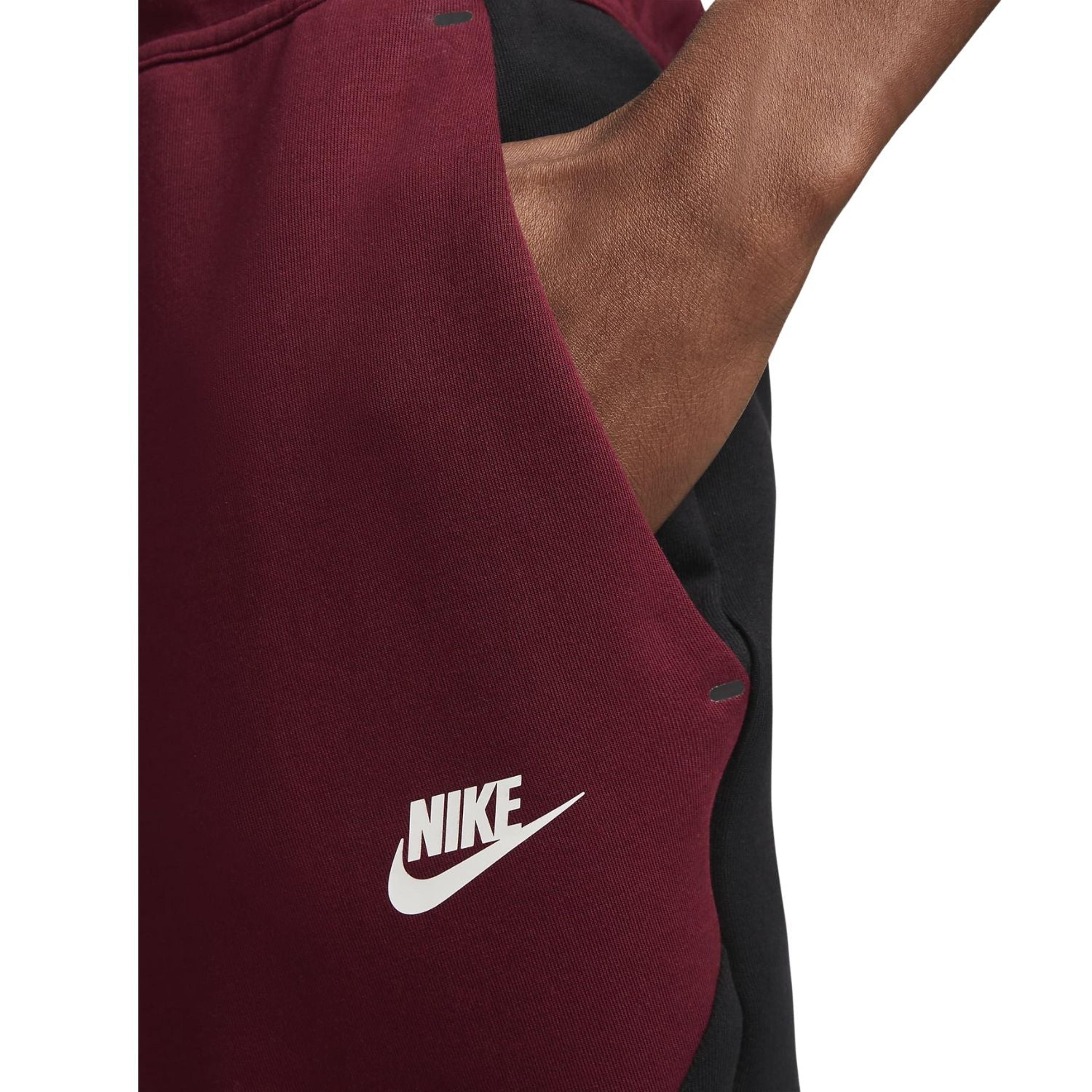 Alternate View 2 of Nike Sportswear Tech Fleece Joggers Black/Dark Beetroot/Phantom