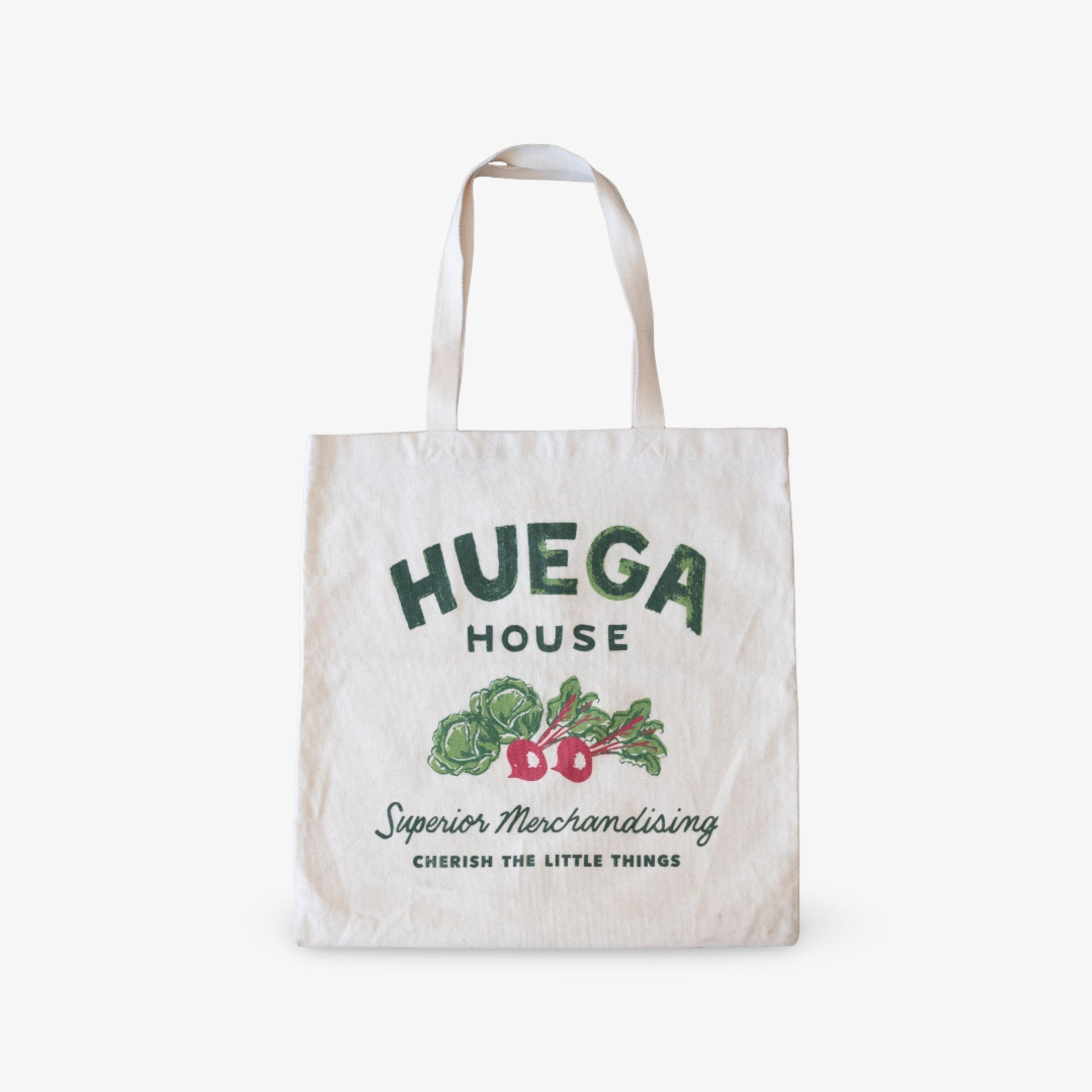 Huega House 'Cherish The Little Things' Canvas Tote Bag Cream