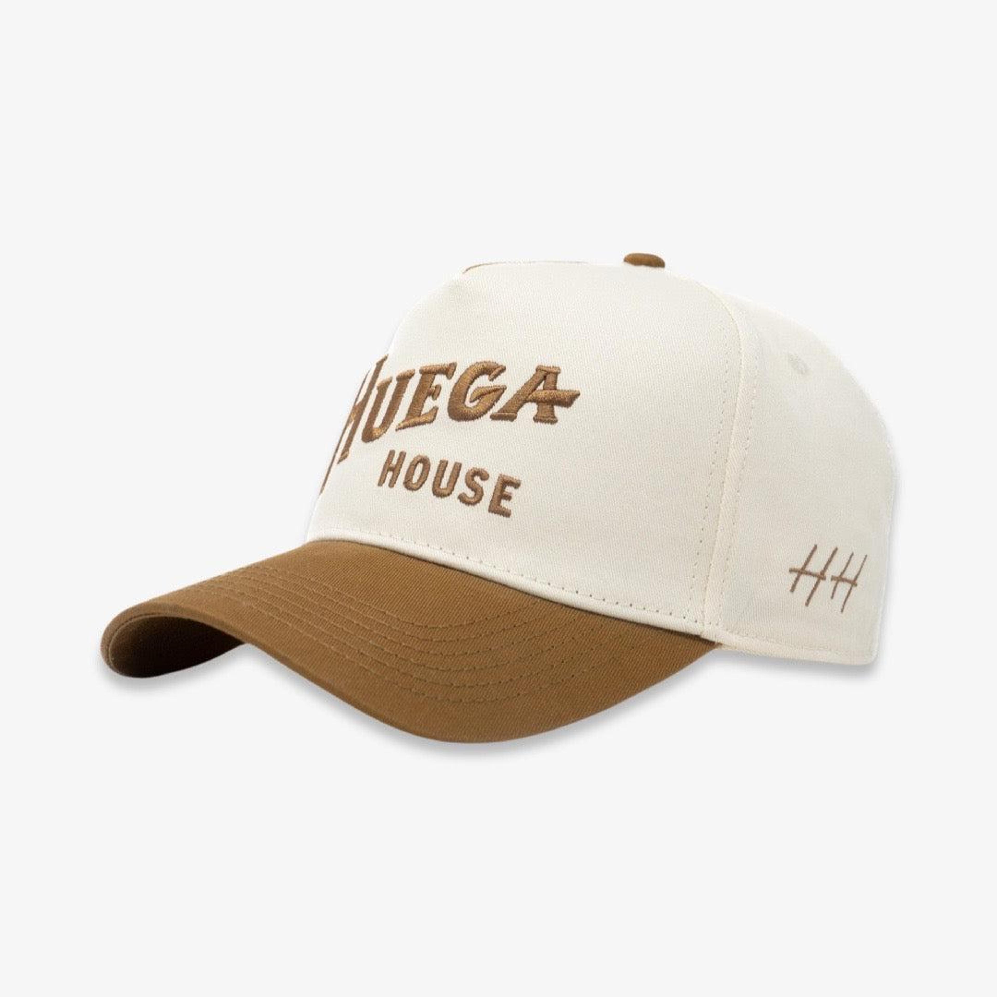 Huega House 'Saddleback' 2-Tone 5-Panel Snapback Hat Off-White /