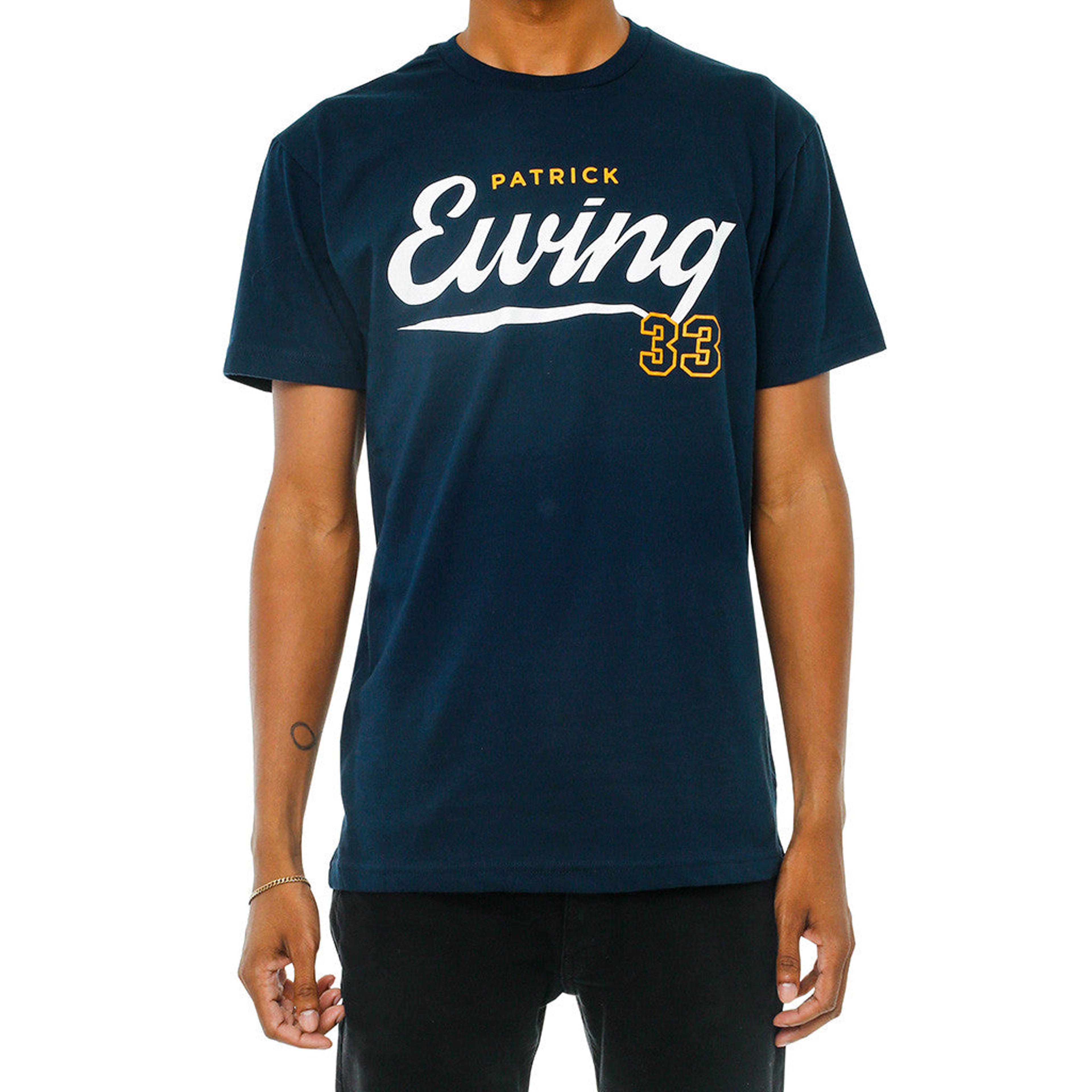 Alternate View 1 of Ewing Athletics Script Navy T-Shirt