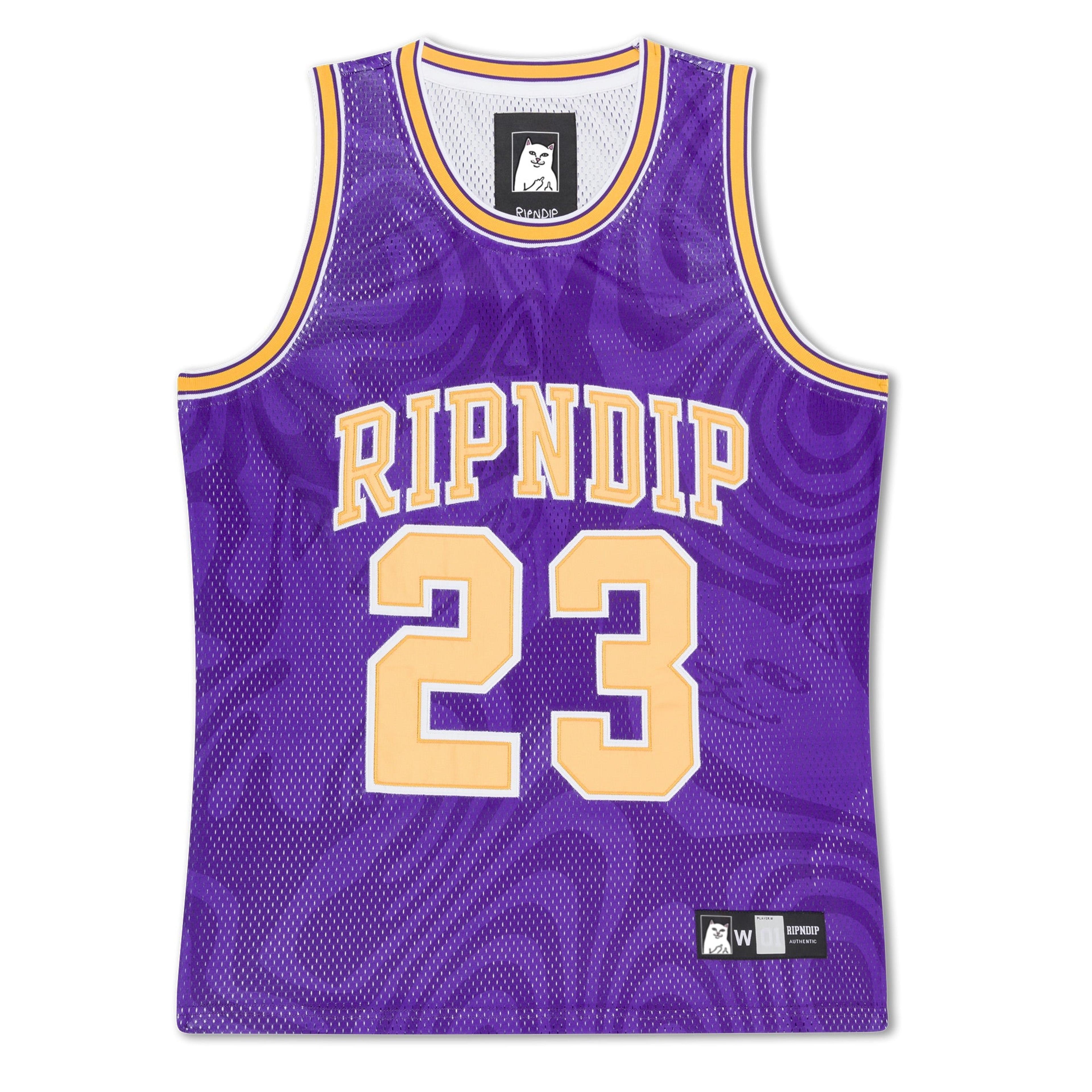 Ripndip LA Basketball Jersey (Purple)