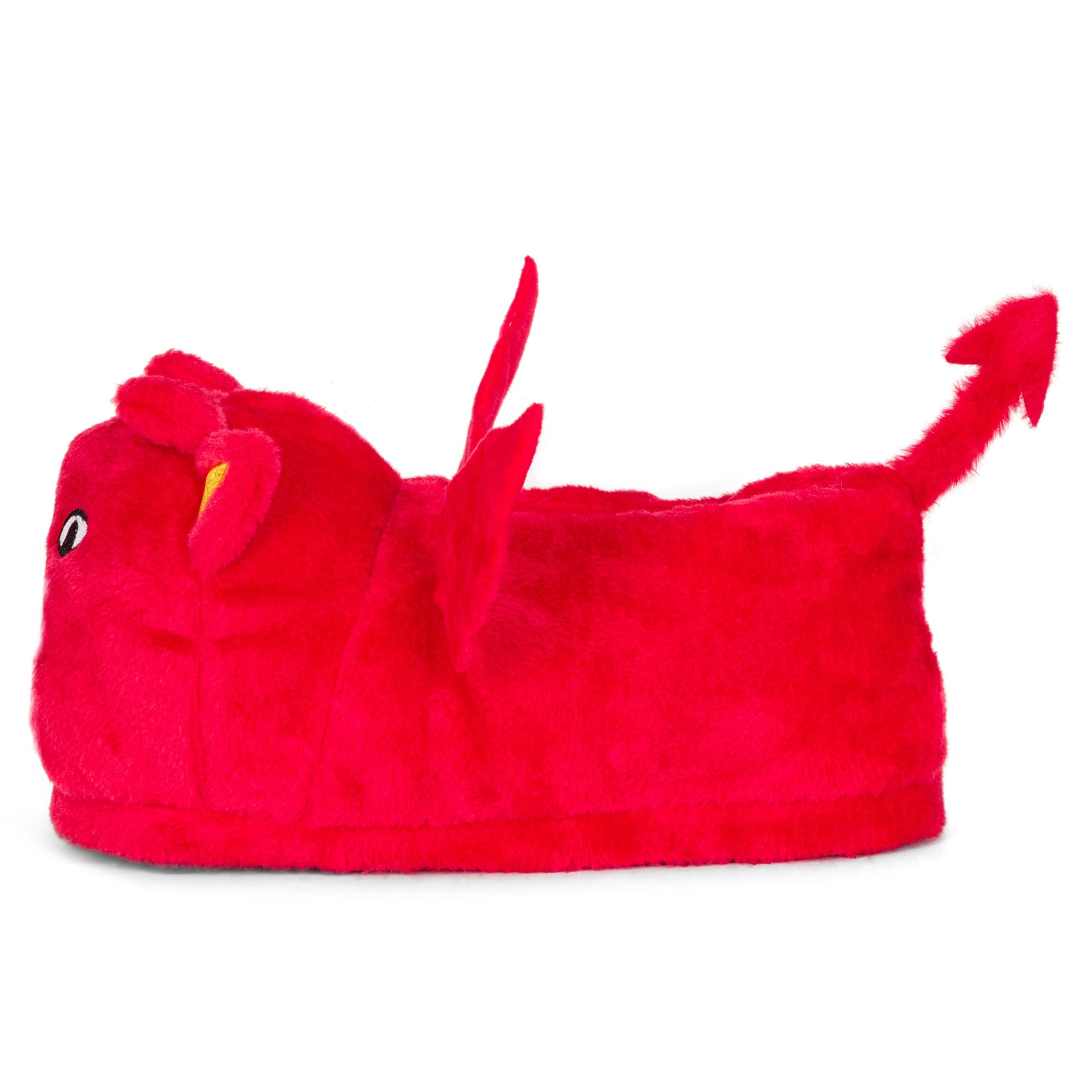 Alternate View 5 of Lord Devil Plush Slippers (Red)