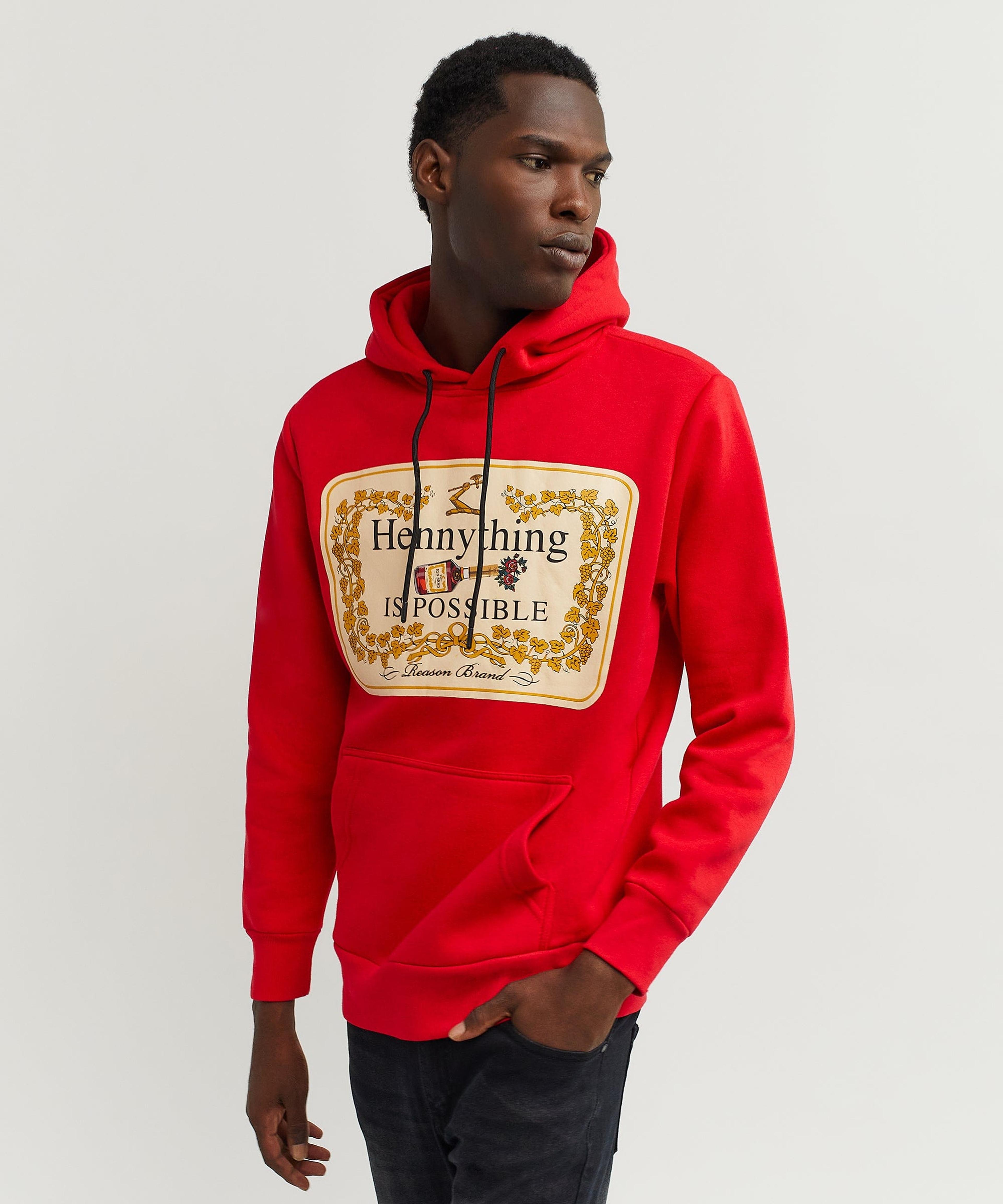 Hennything Is Possible Hoodie - Red