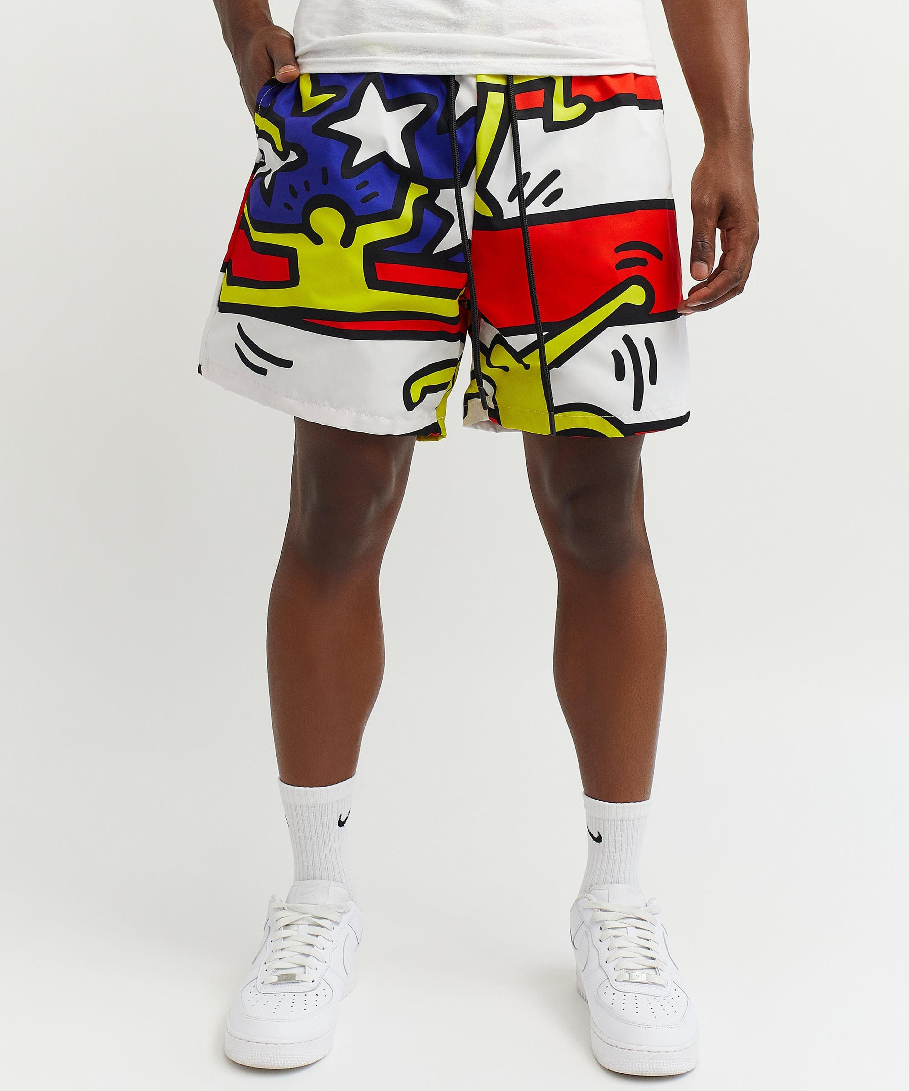 Alternate View 2 of Keith Haring American Flag Shorts