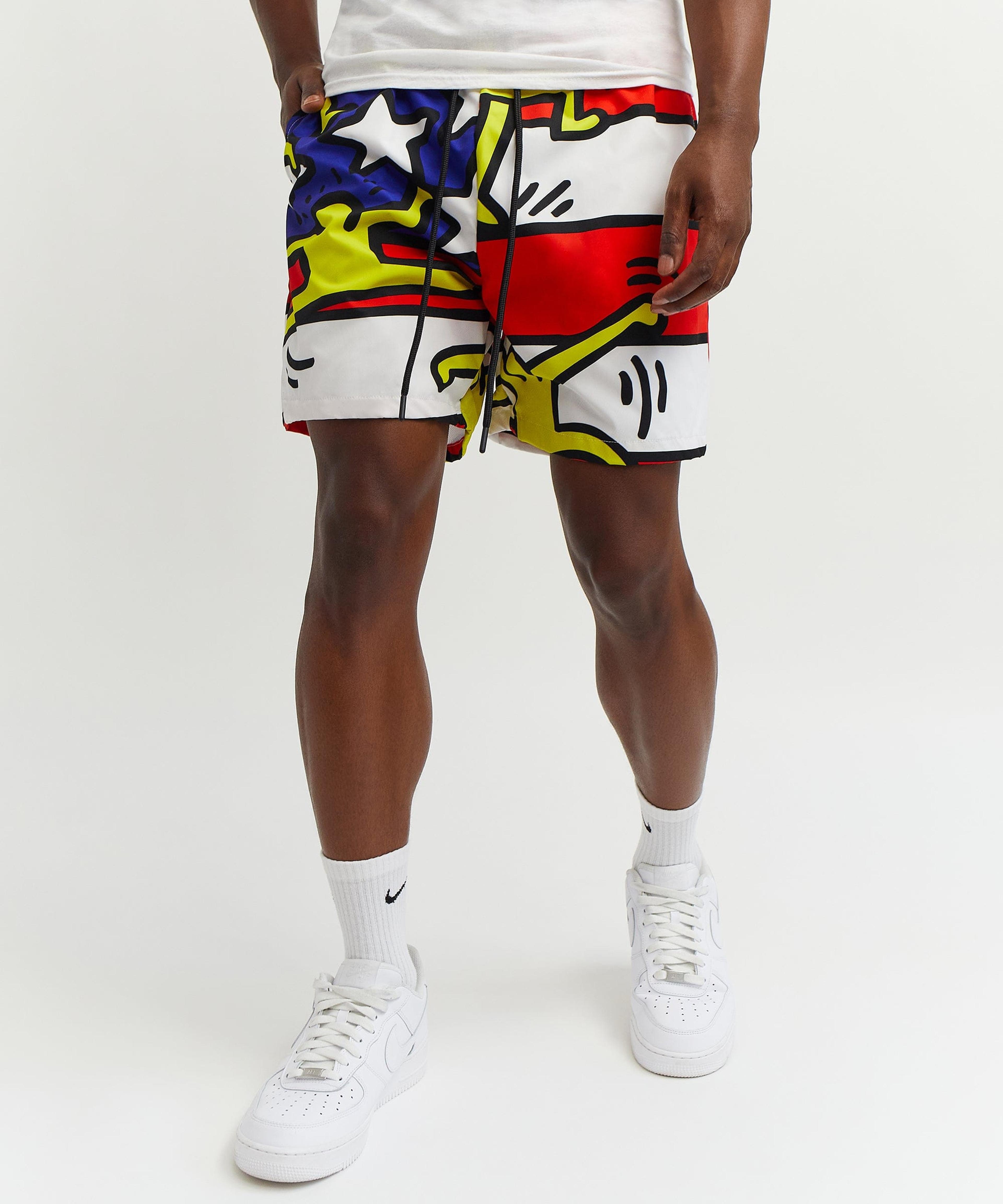Keith Haring American Flag Shorts