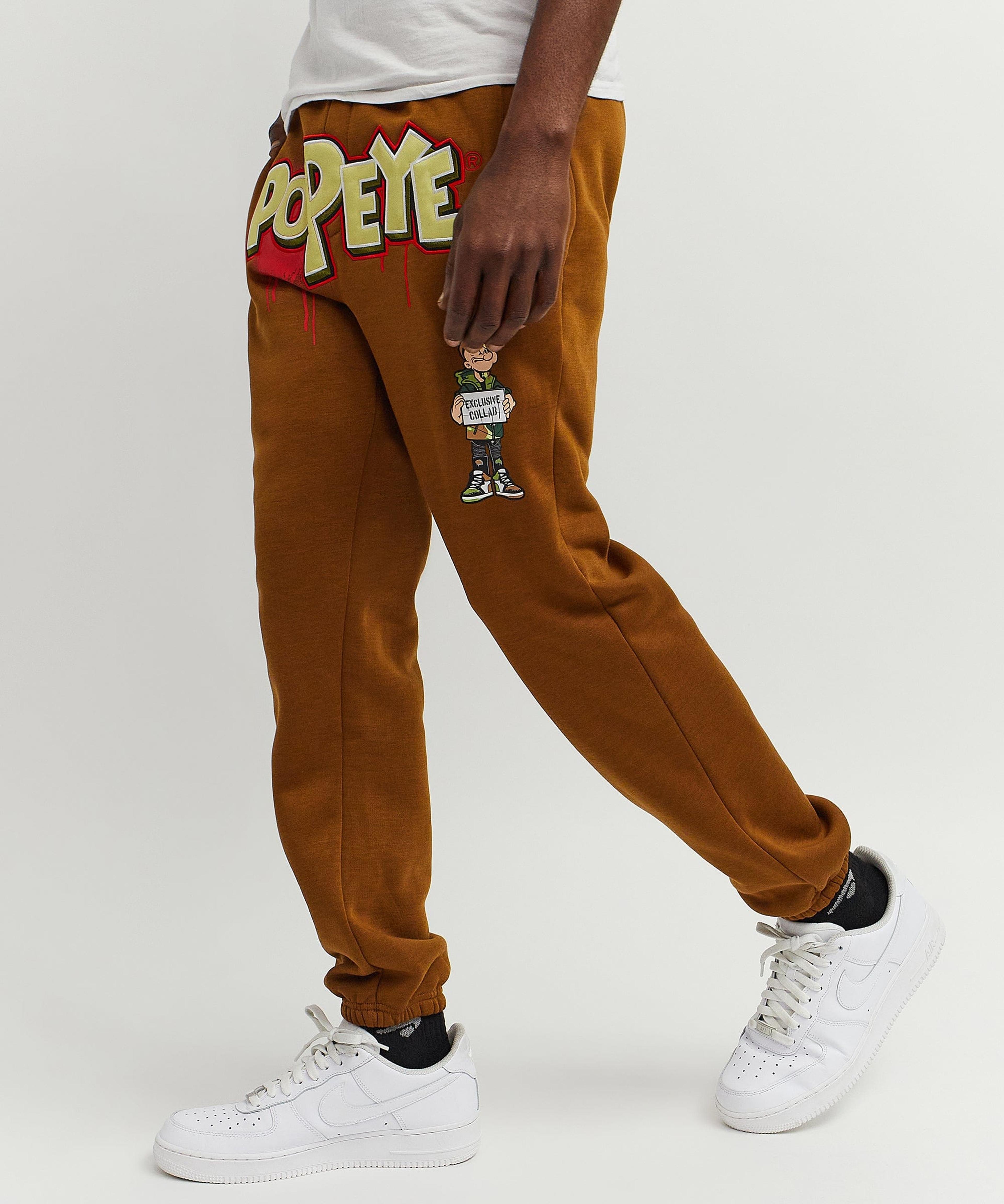 Alternate View 8 of Popeye Jogger Pants - Brown