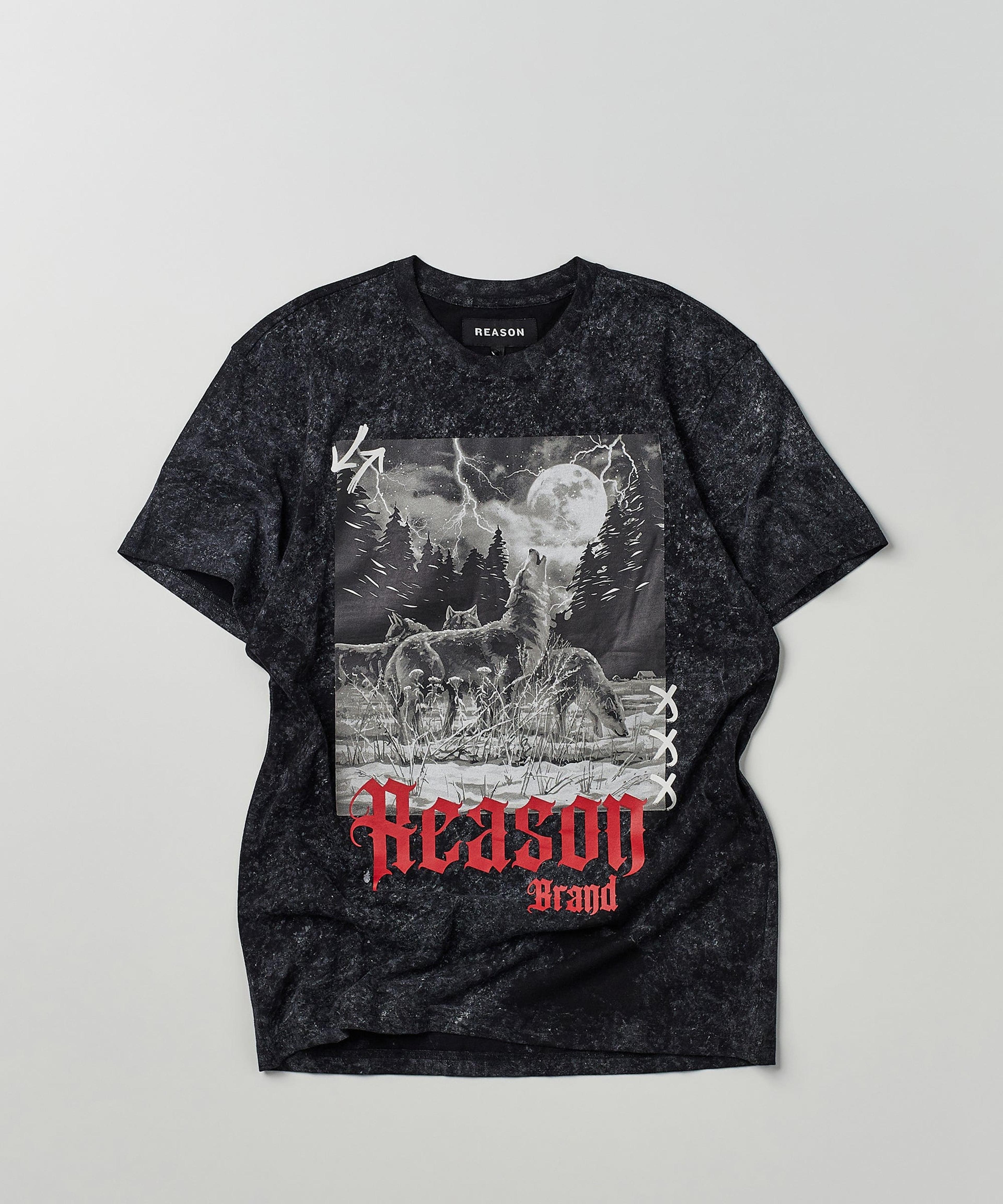 Alternate View 1 of Wolf Washed Short Sleeve Tee