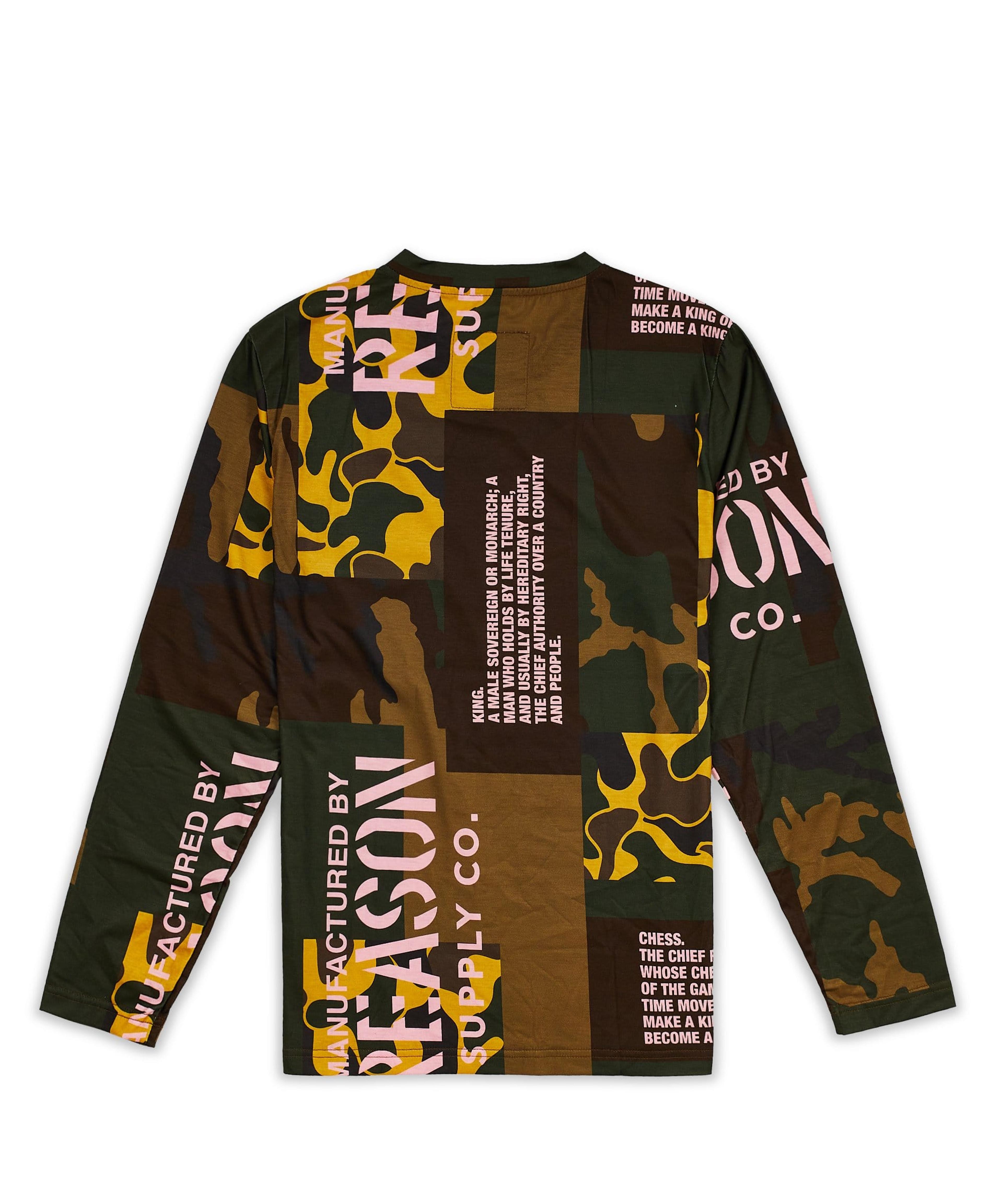 Alternate View 2 of King Camo Multi Placement Long Sleeve Tee
