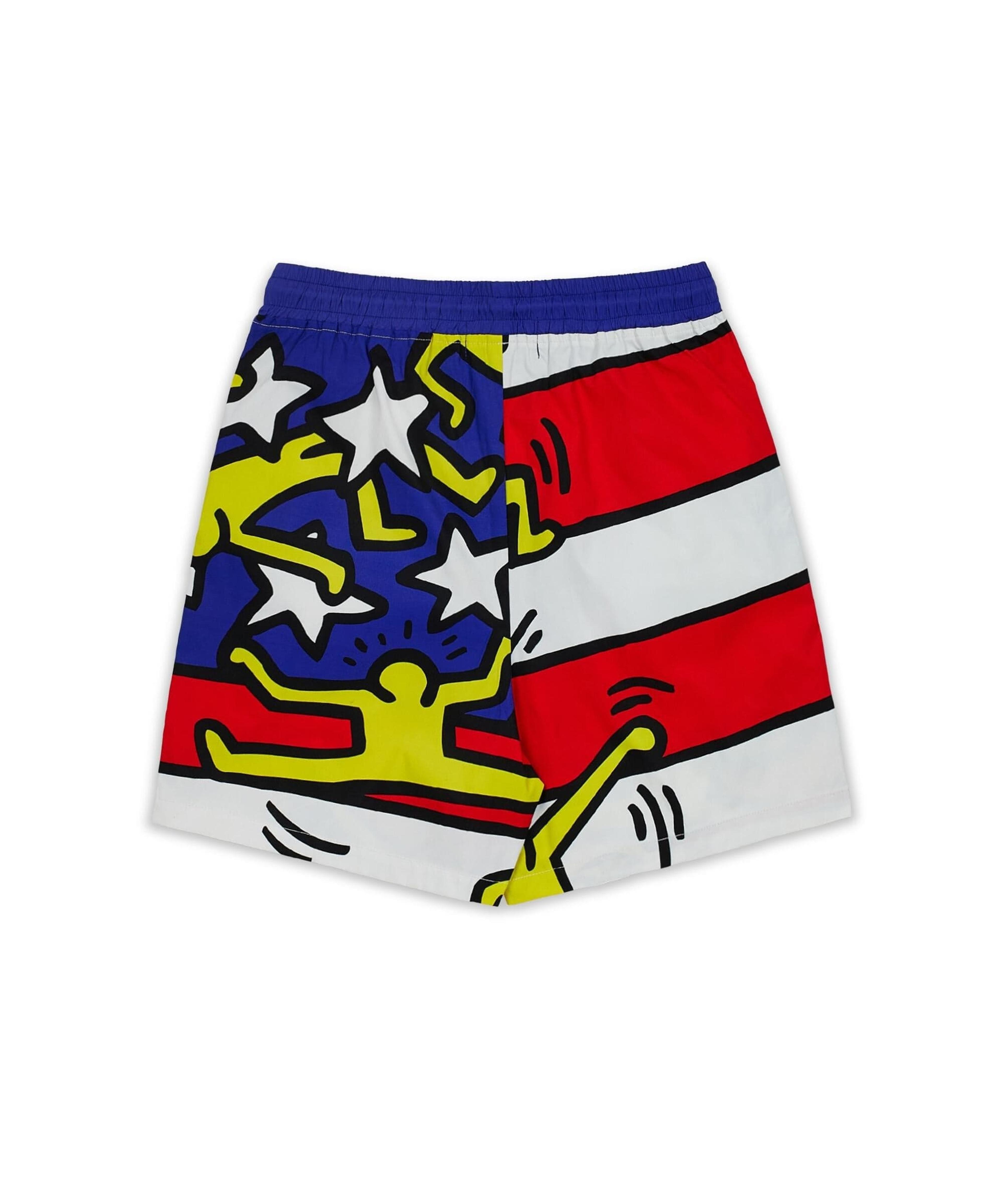 Alternate View 6 of Keith Haring American Flag Shorts