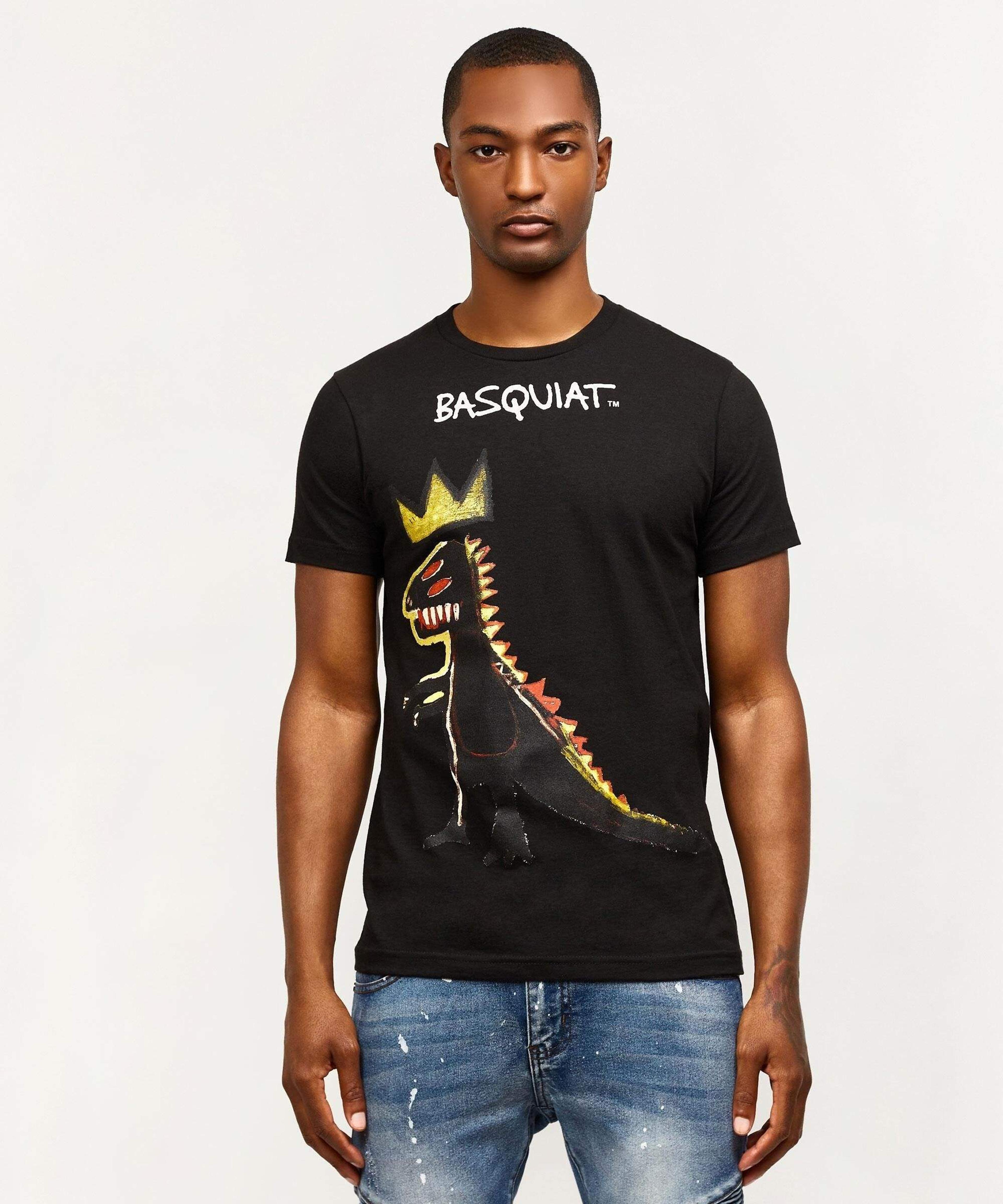 Alternate View 4 of Basquiat™ Pez Dino Print Tee - Black