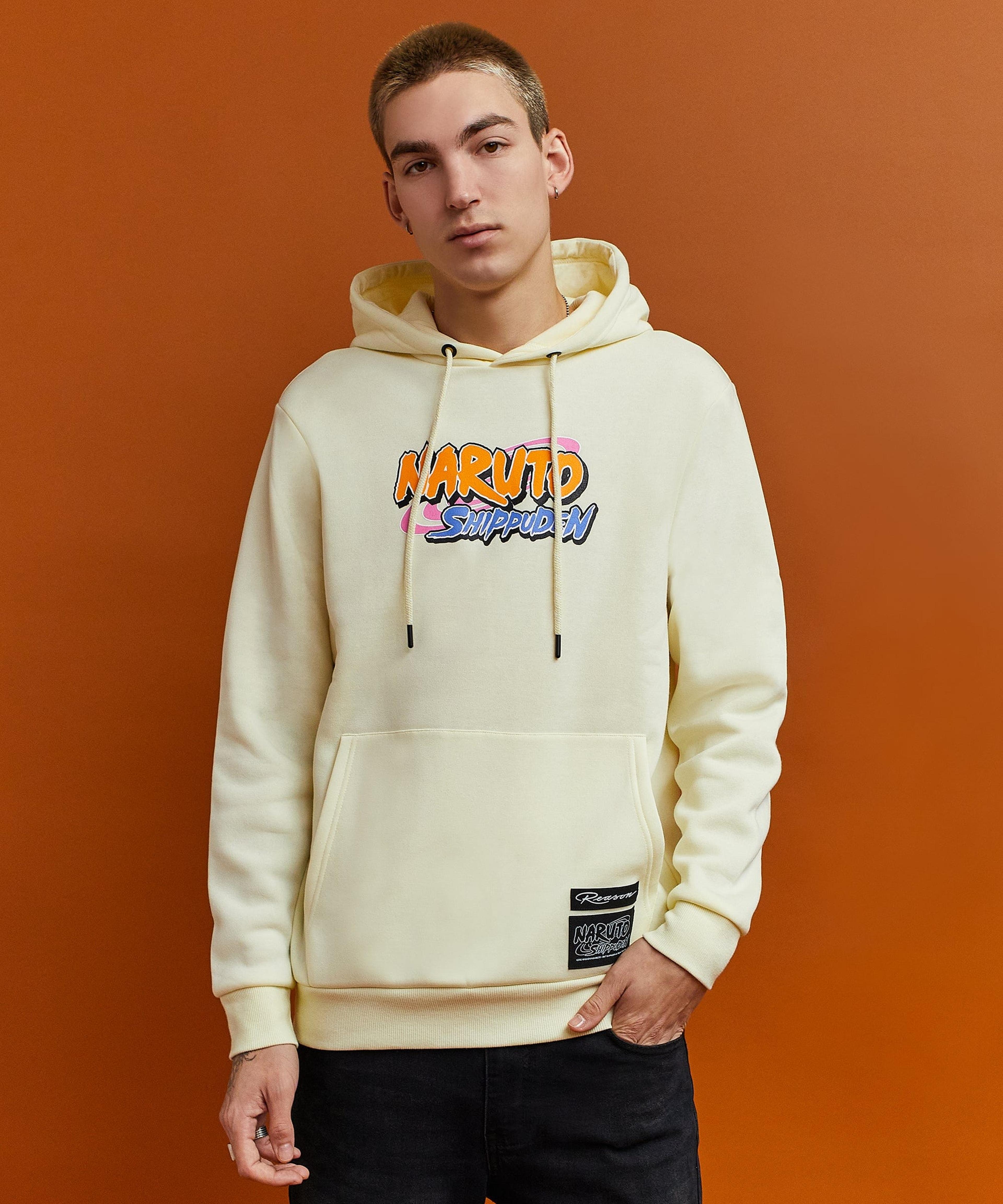 Alternate View 2 of Naruto Alumni Hoodie With Front Graphic Print